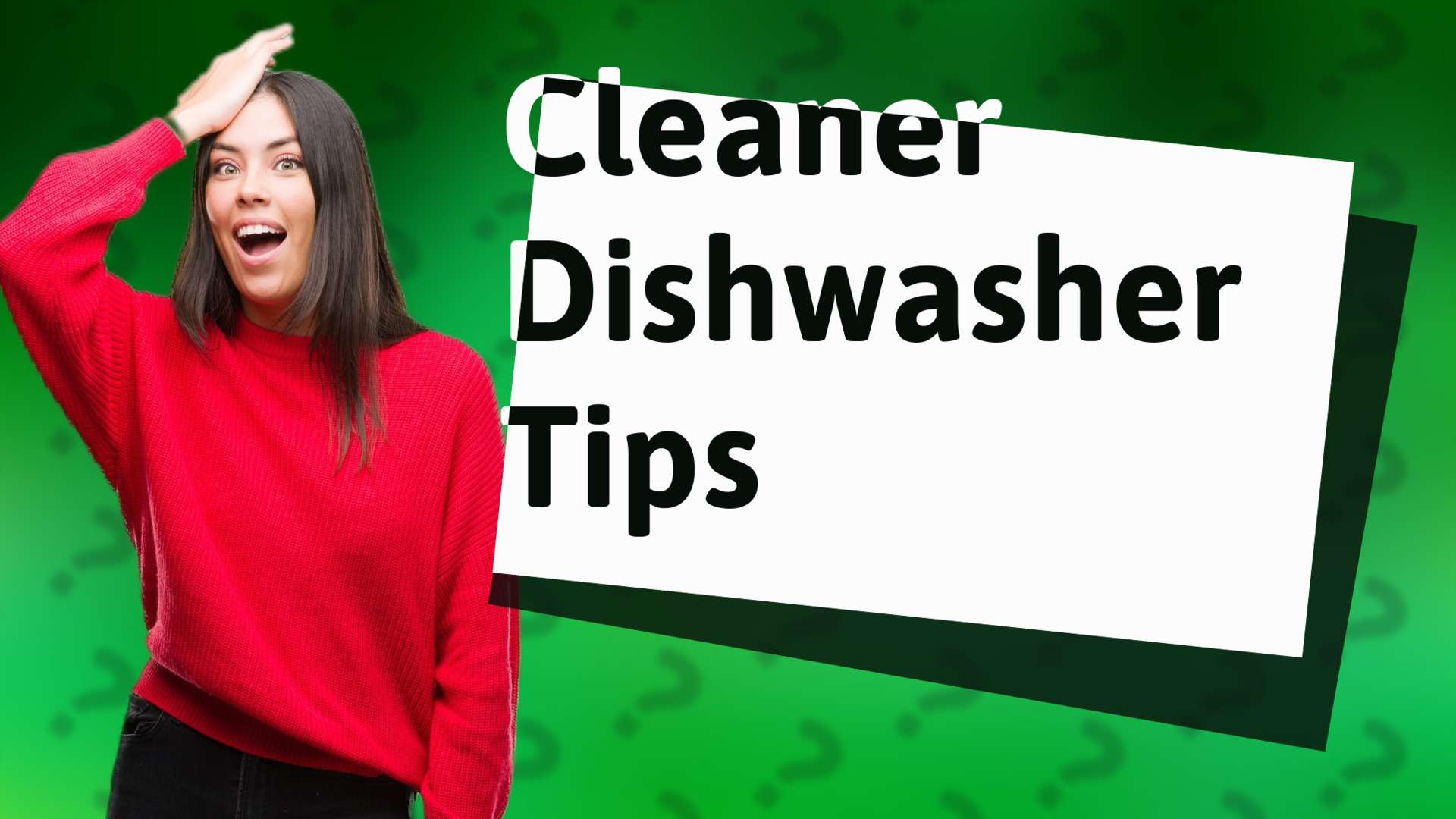 Cleaner Dishwasher Tips