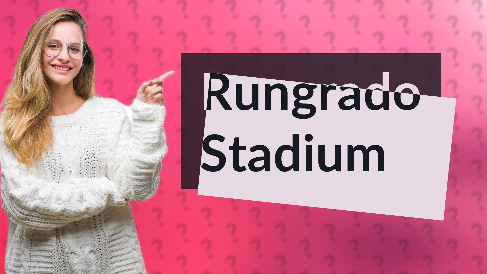 Rungrado Stadium