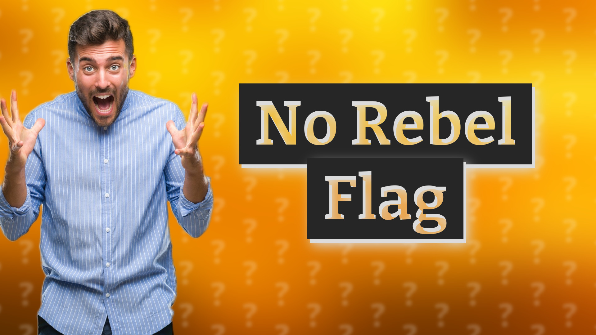 No Rebel Flag