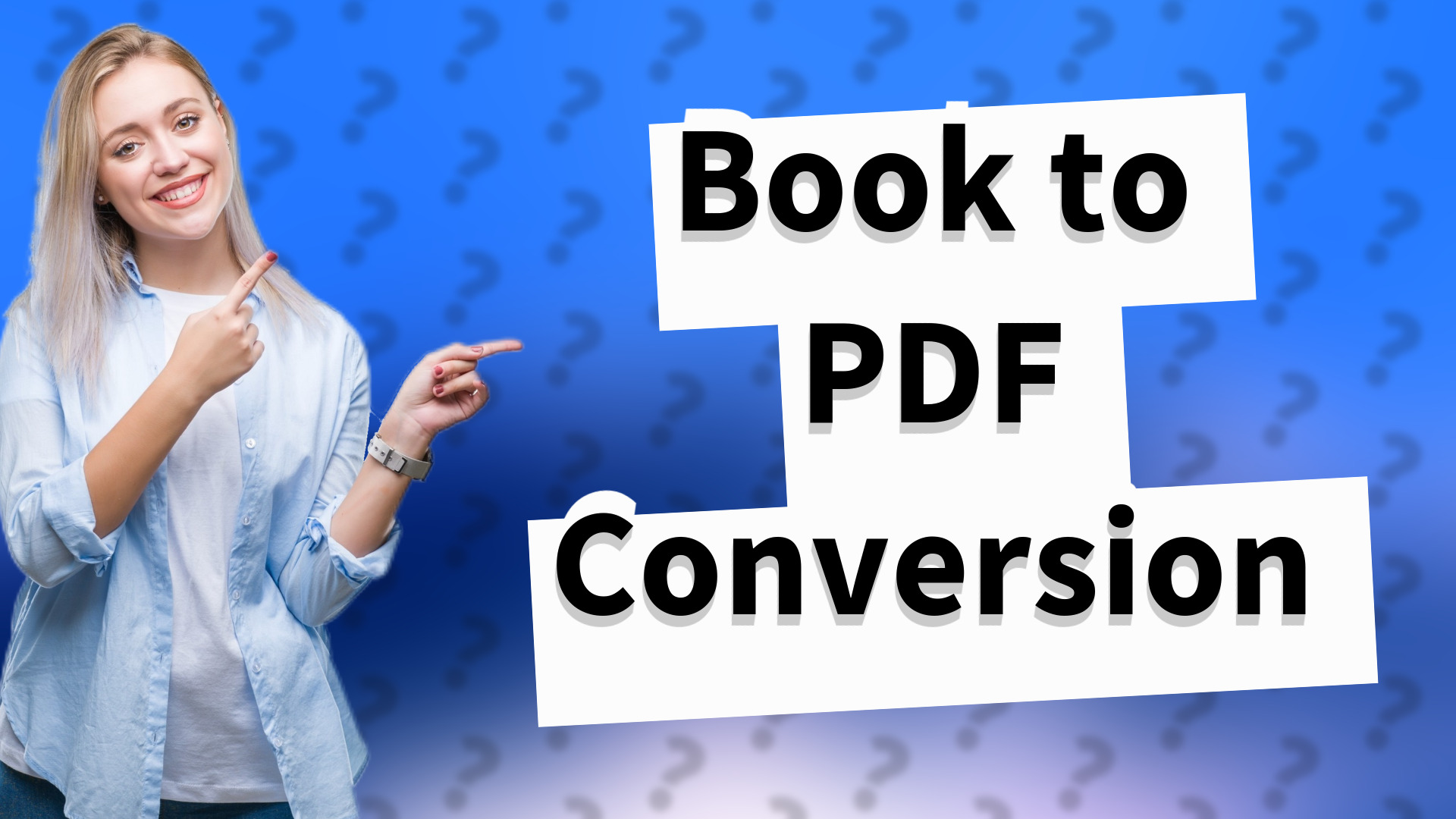 Book to PDF Conversion