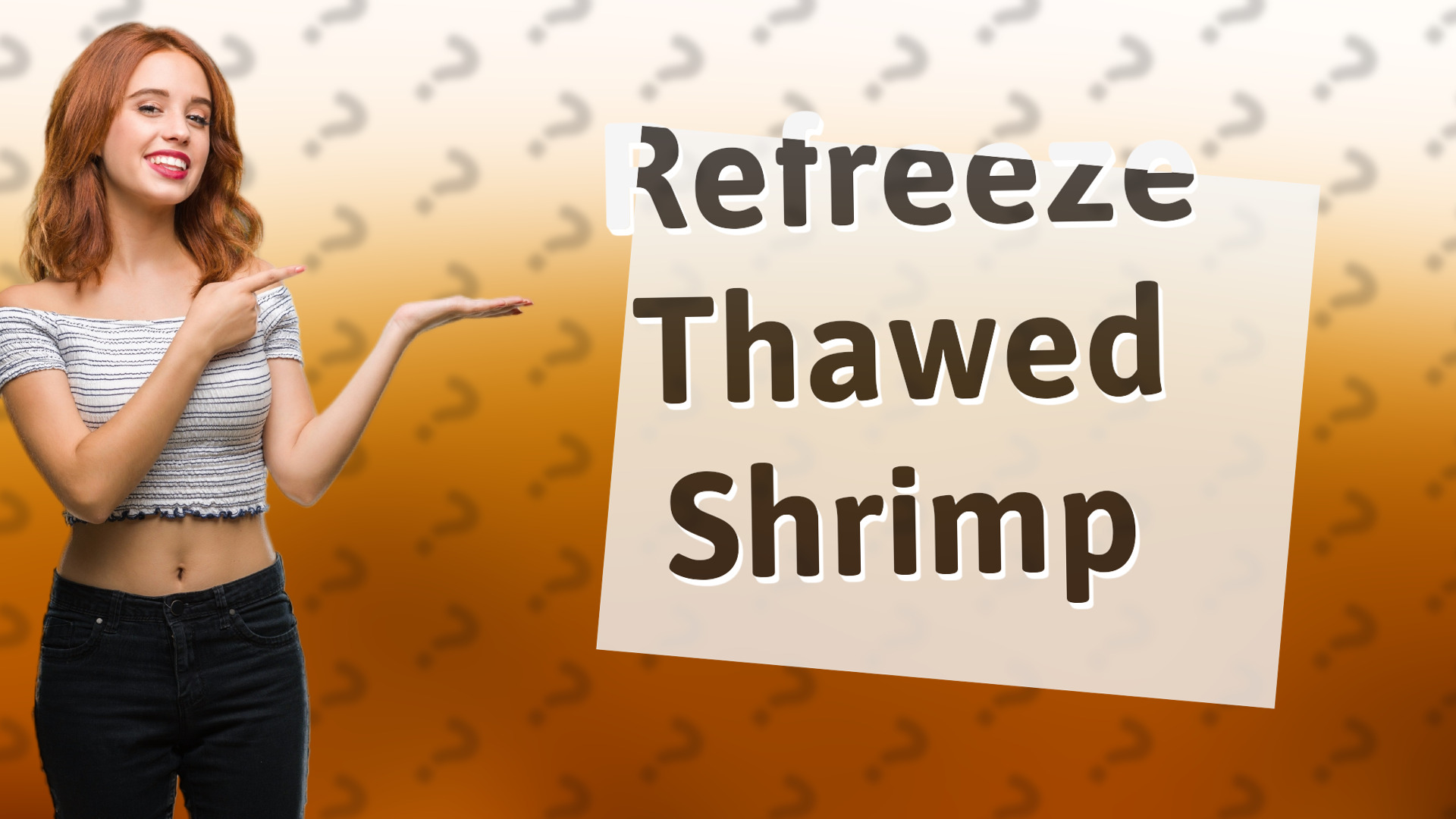 Refreeze Thawed Shrimp