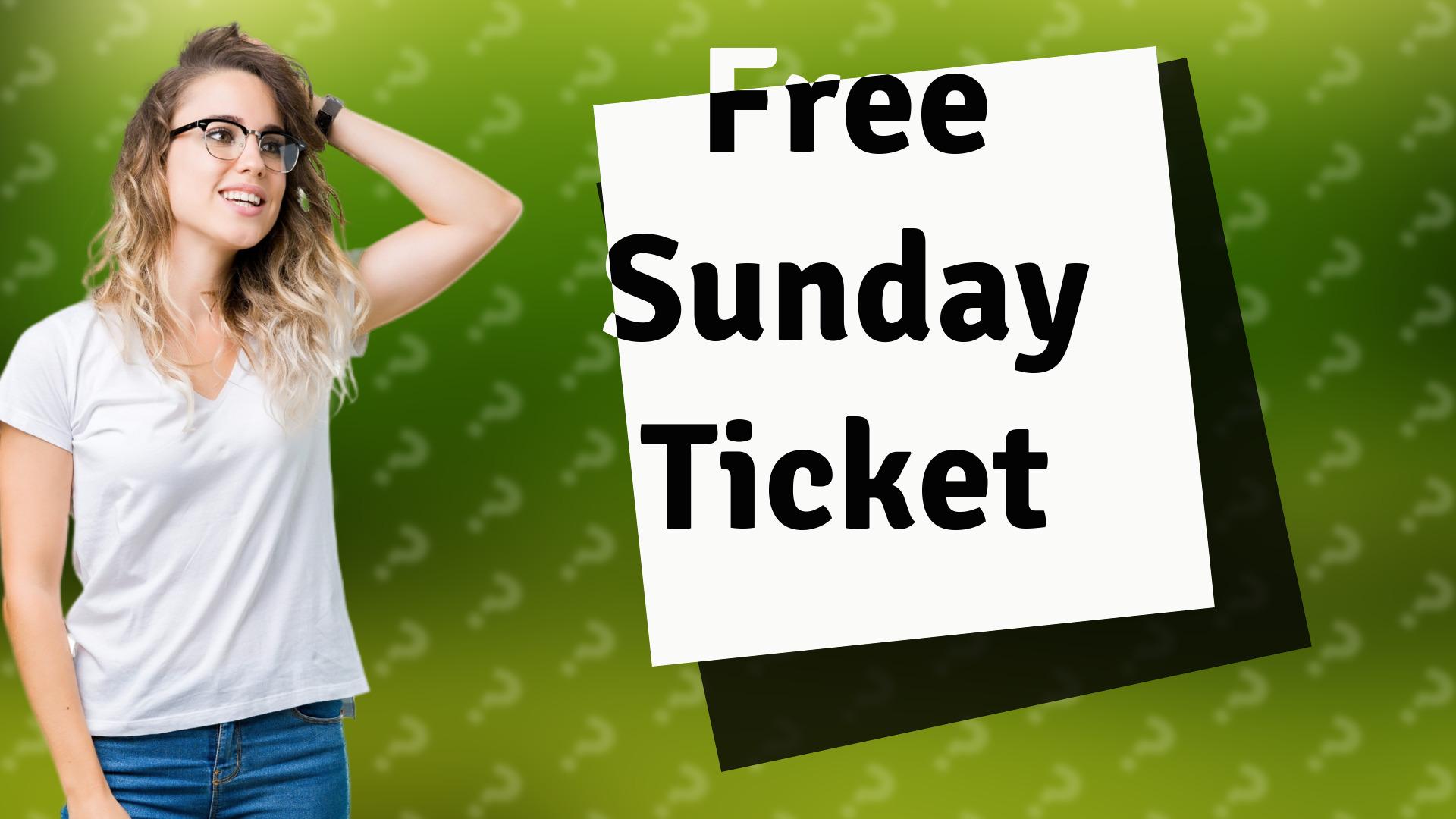 Free Sunday Ticket
