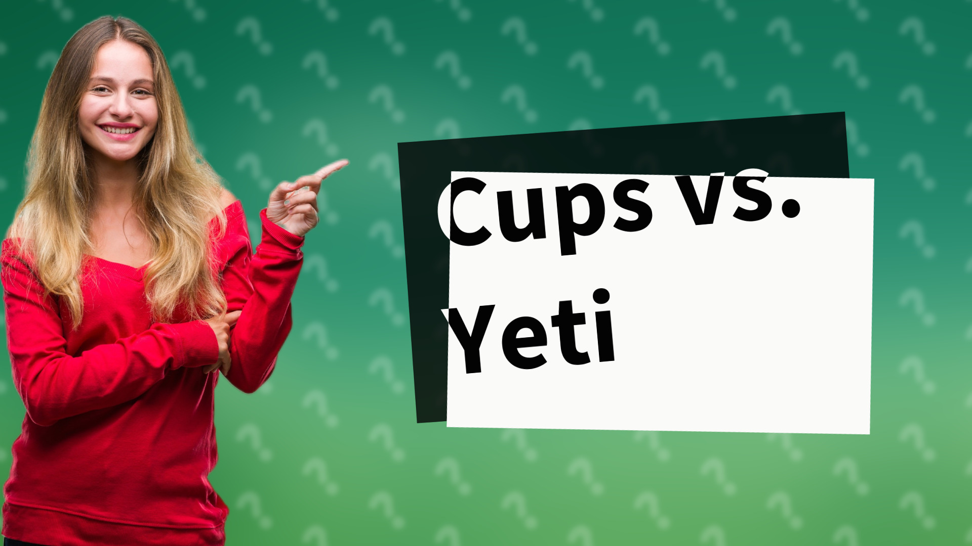 Cups vs. Yeti