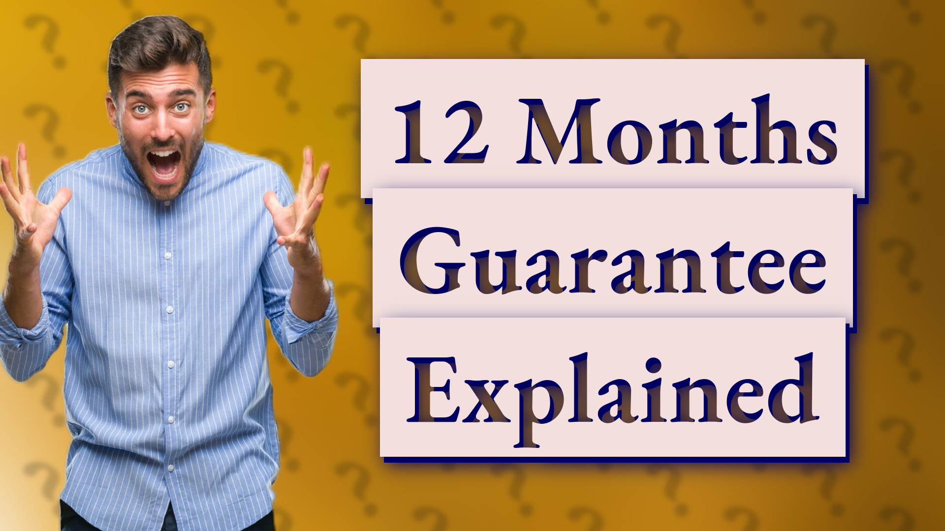 12 Months Guarantee Explained