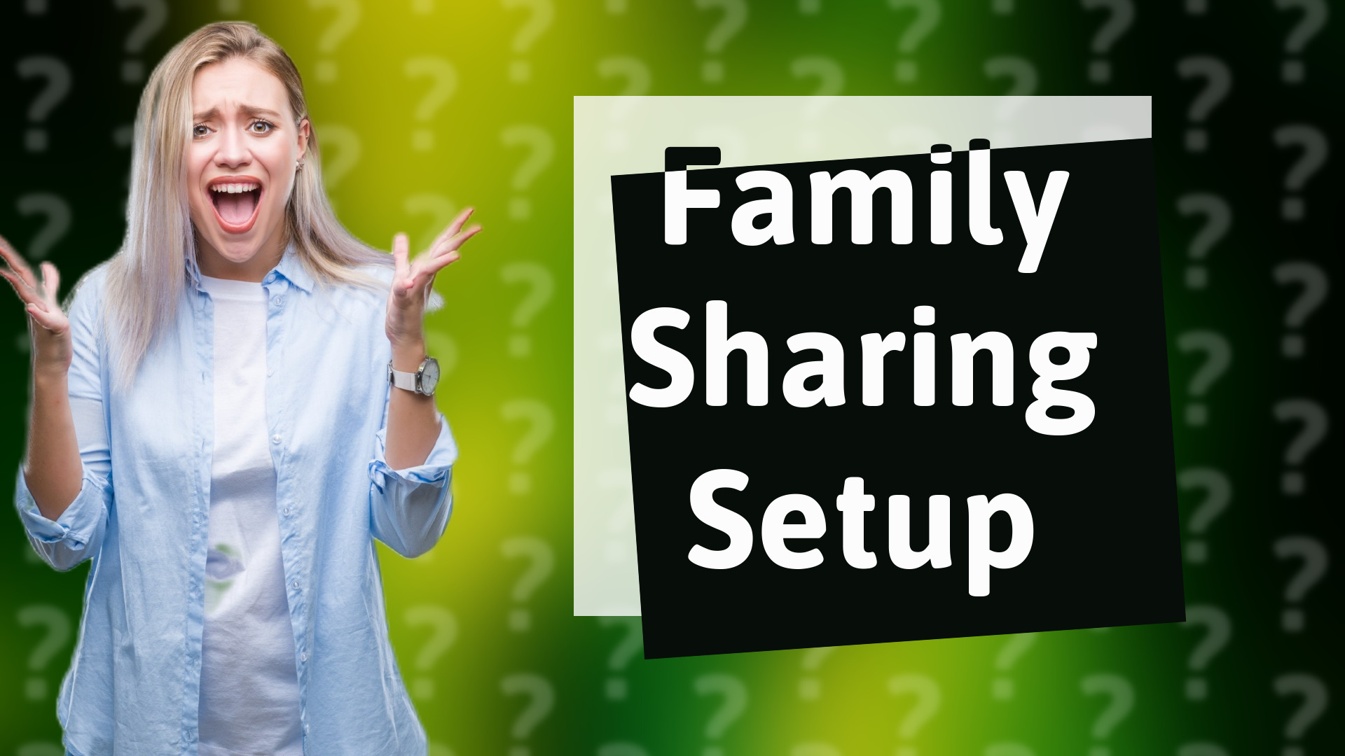 Family Sharing Setup