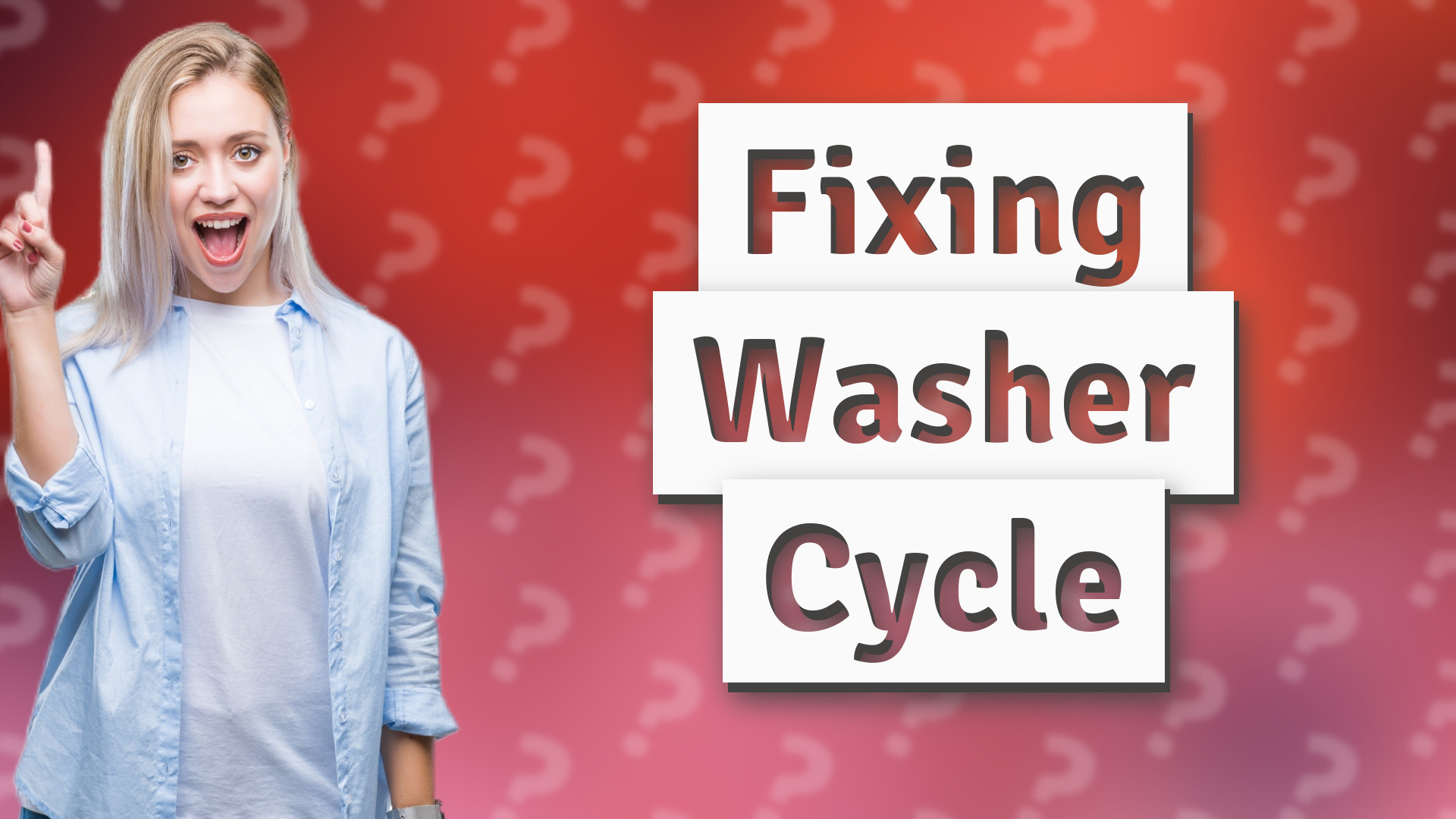 Fixing Washer Cycle