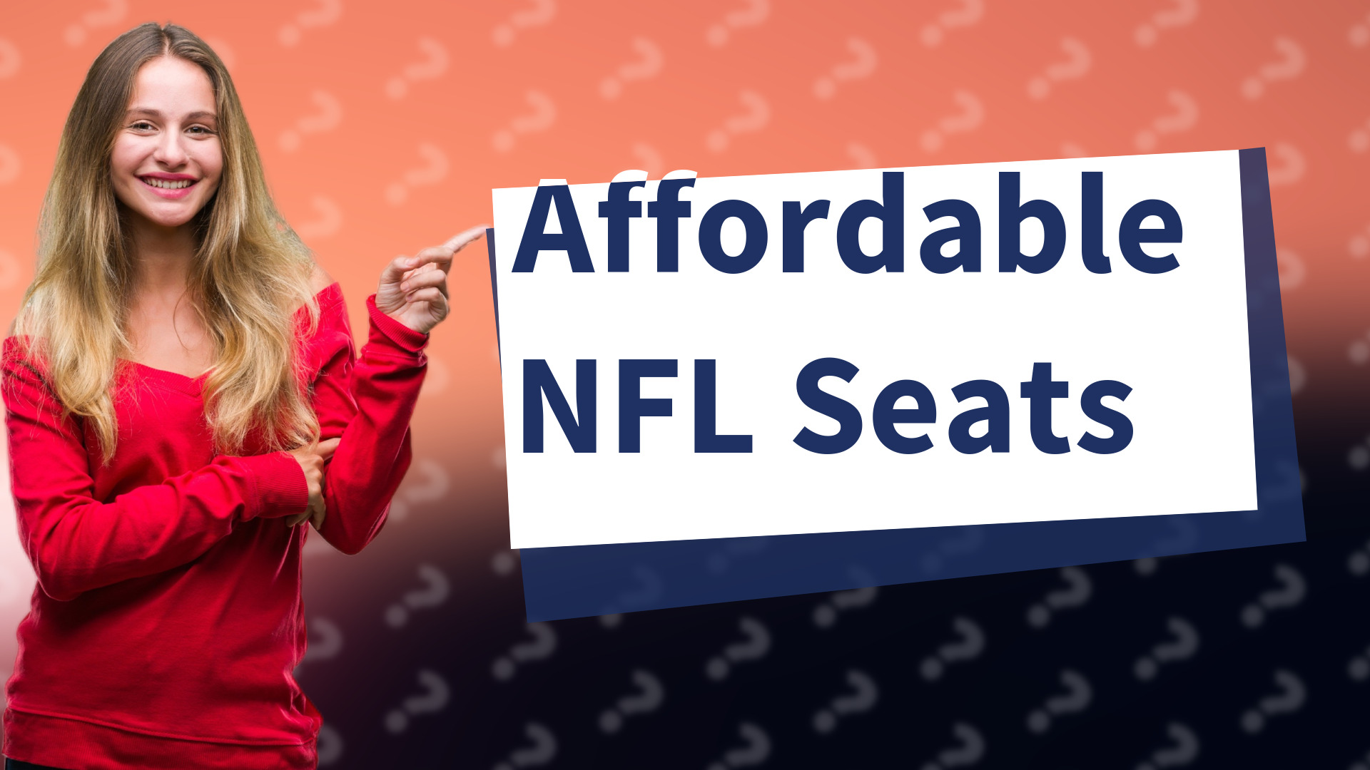 Affordable NFL Seats