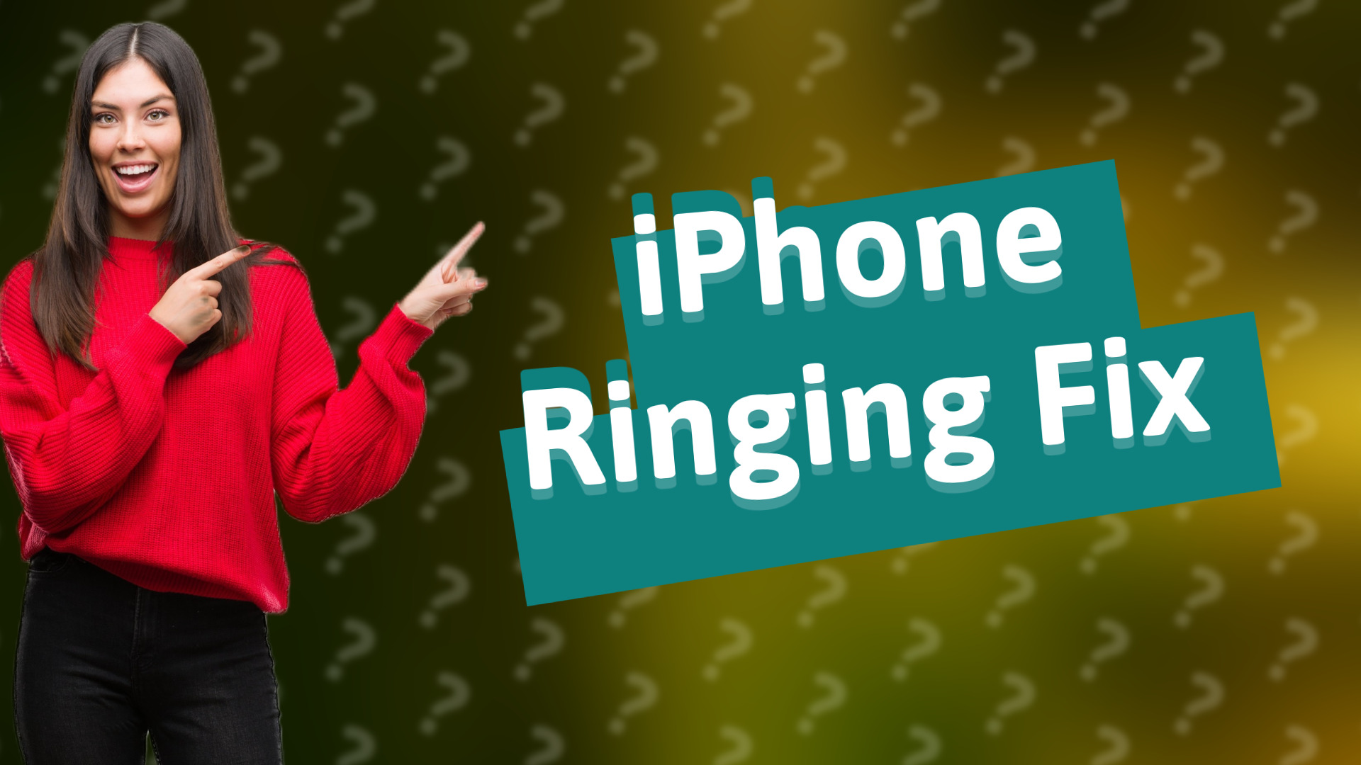 iPhone Ringing Fix