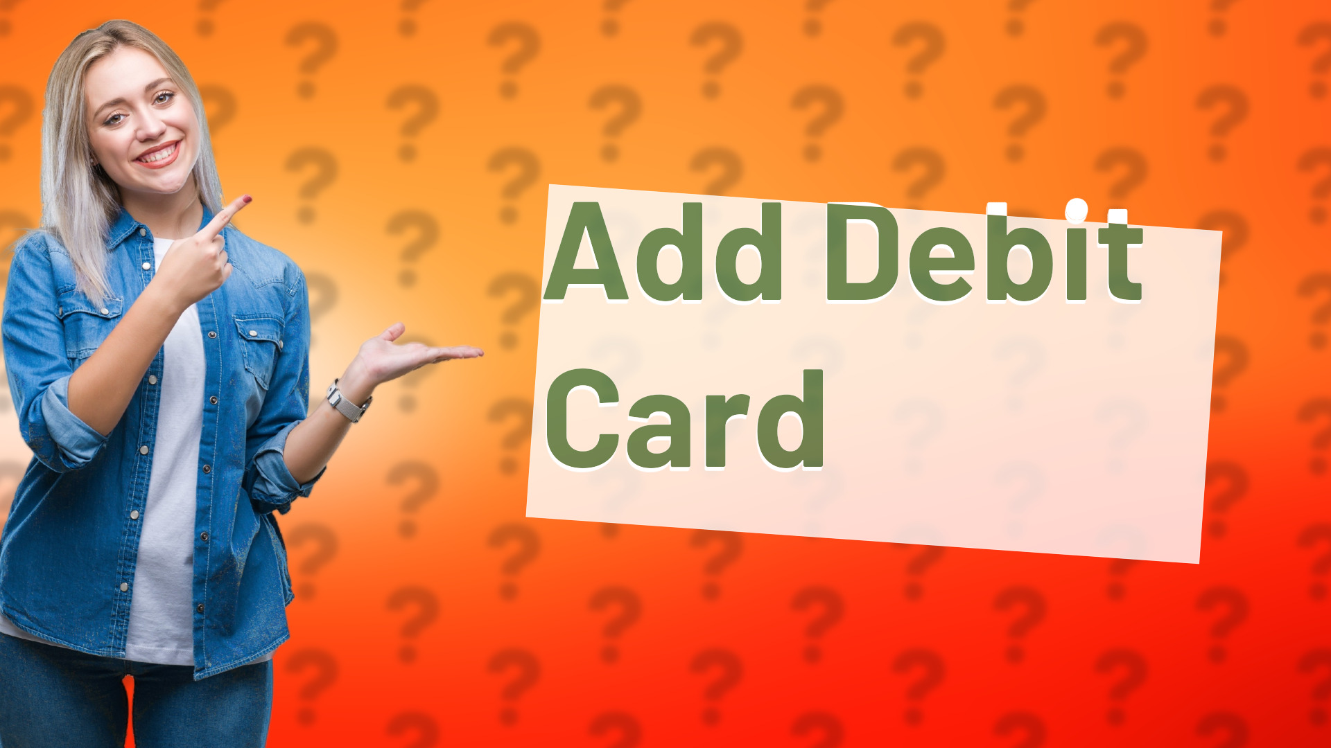 Add Debit Card