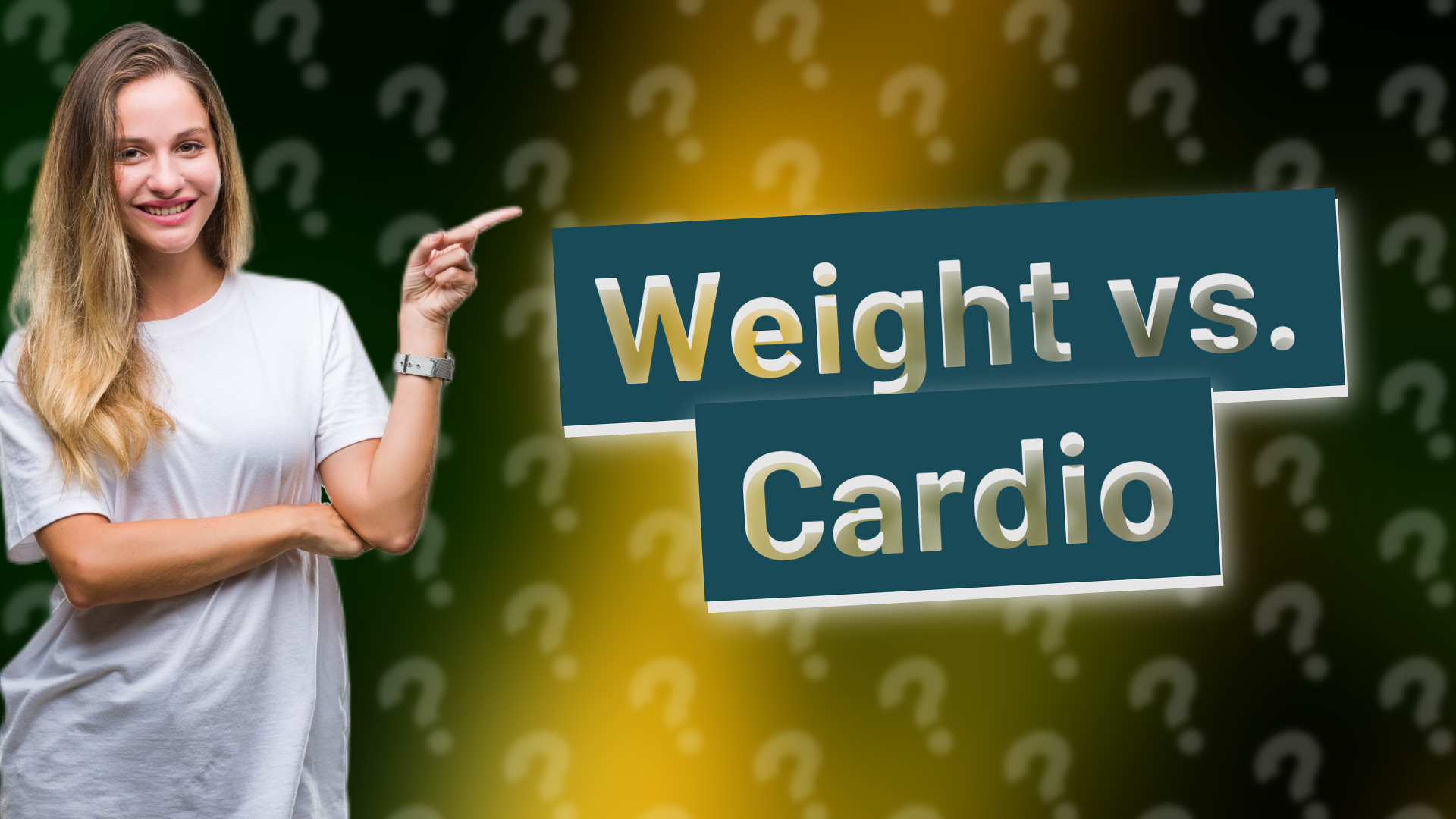 Weight vs. Cardio