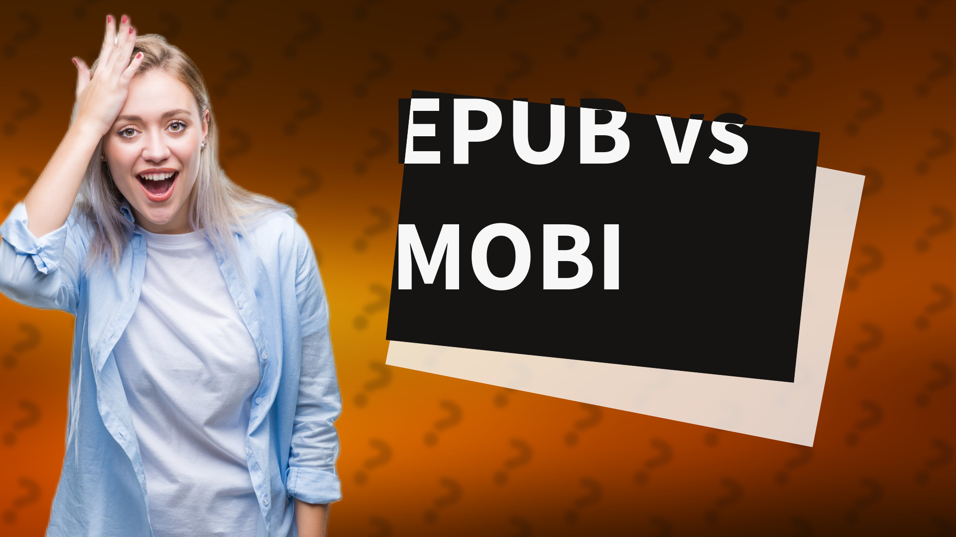 EPUB vs MOBI