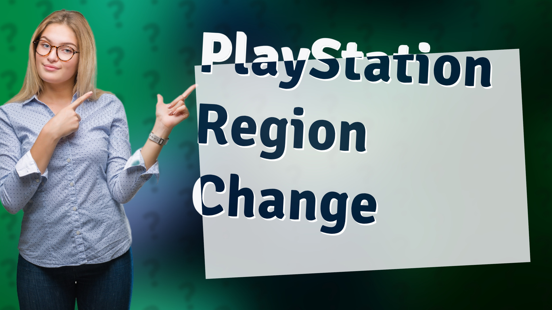 PlayStation Region Change