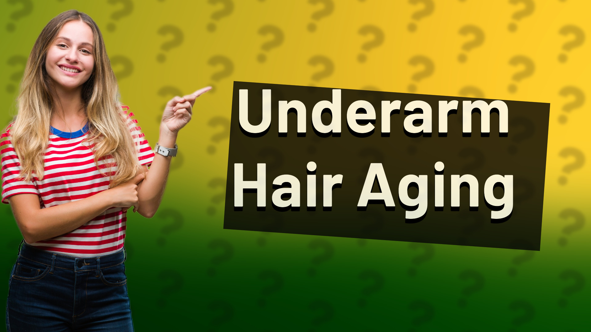 Underarm Hair Aging