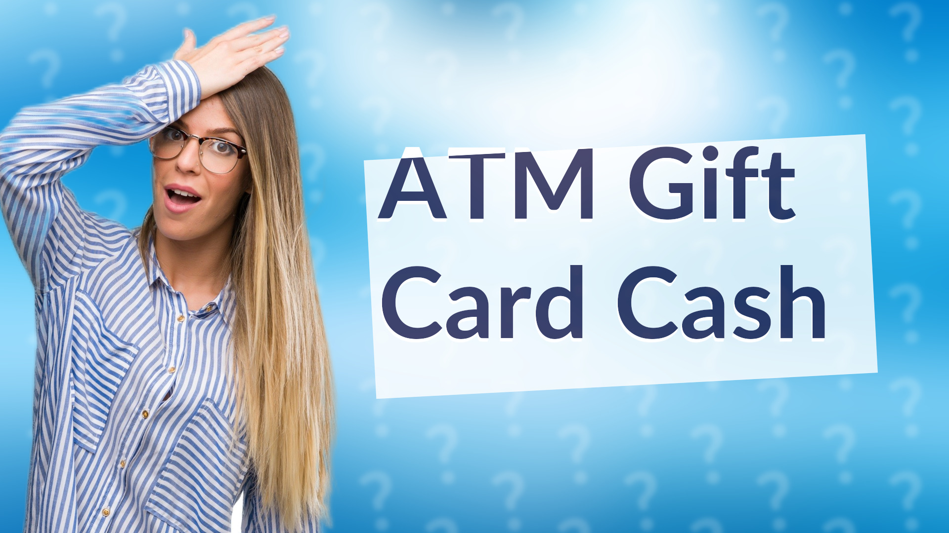 ATM Gift Card Cash