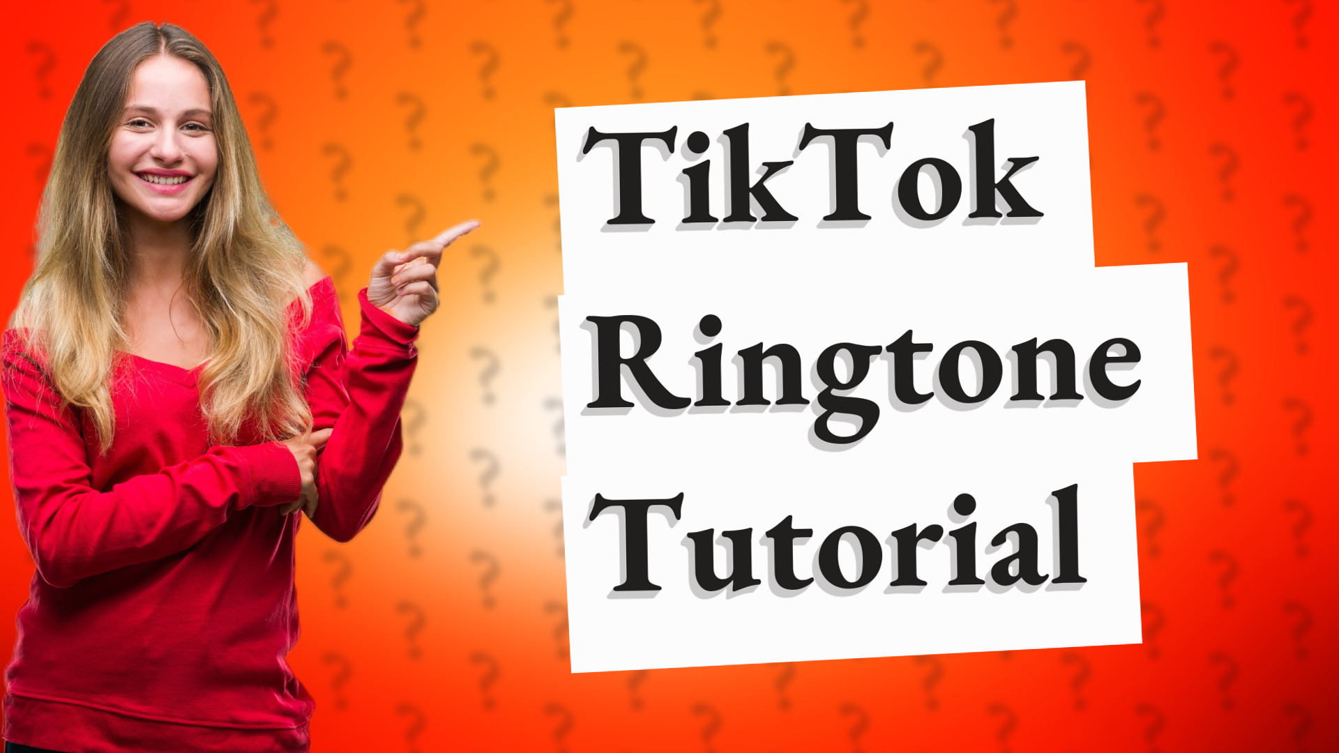 TikTok Ringtone Tutorial