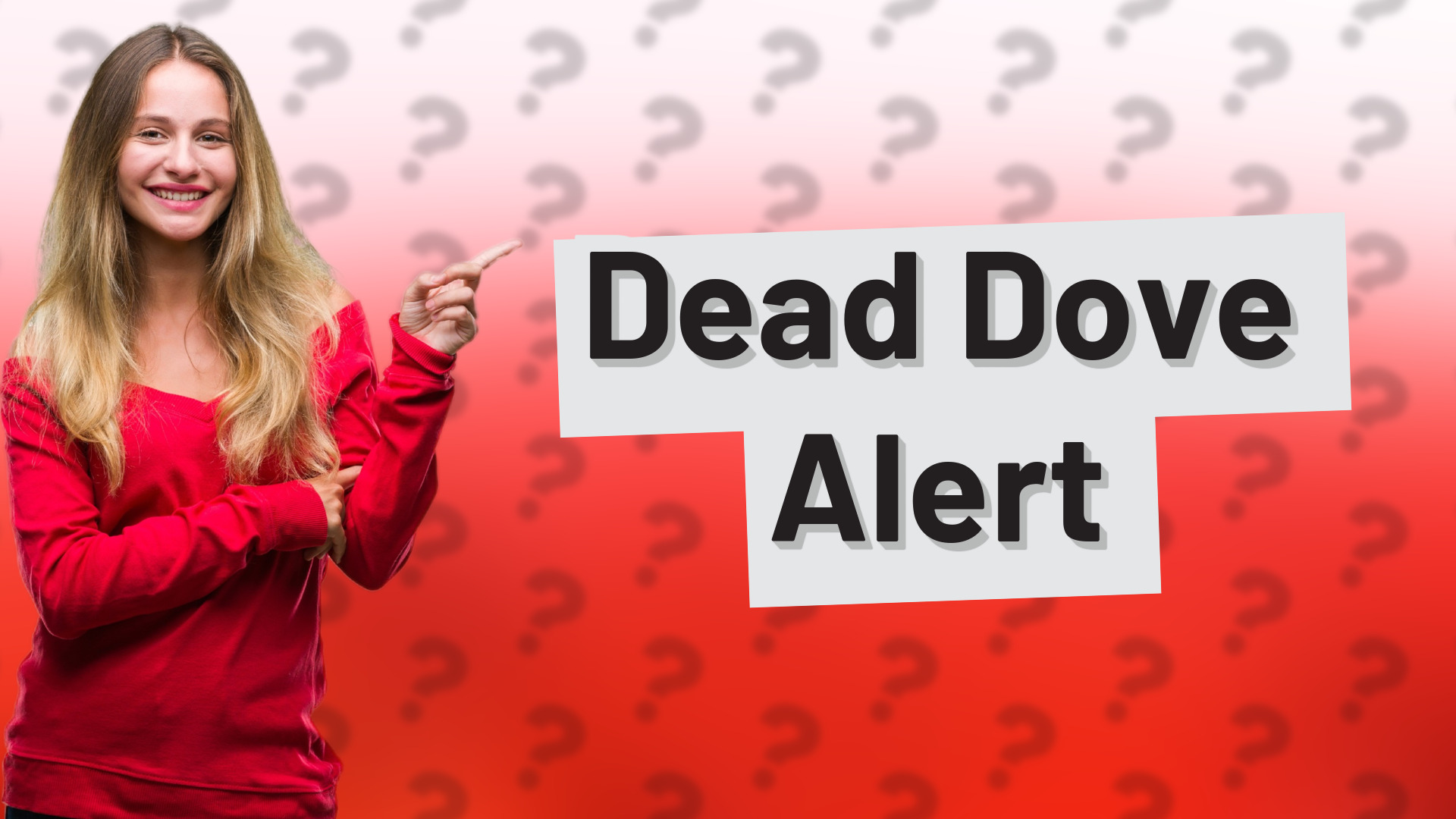 Dead Dove Alert