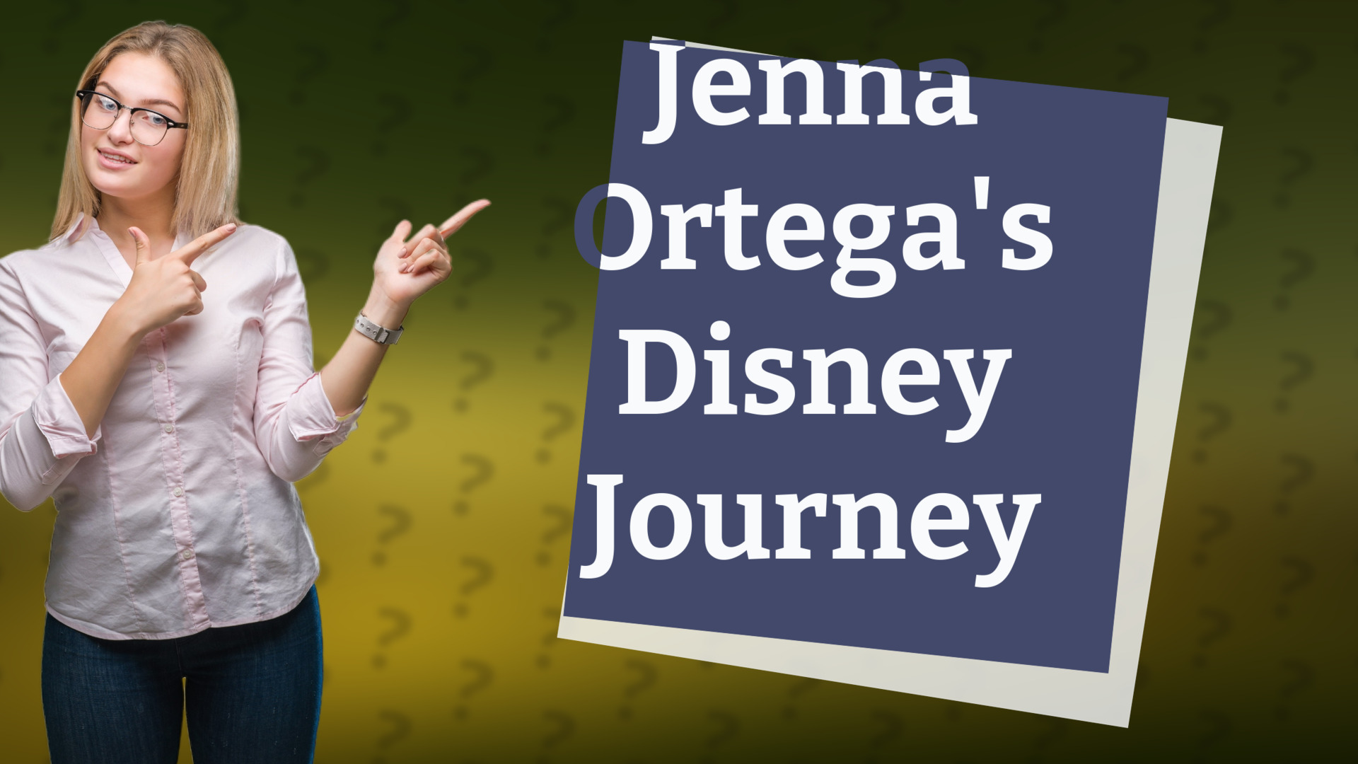 Jenna Ortega's Disney Journey