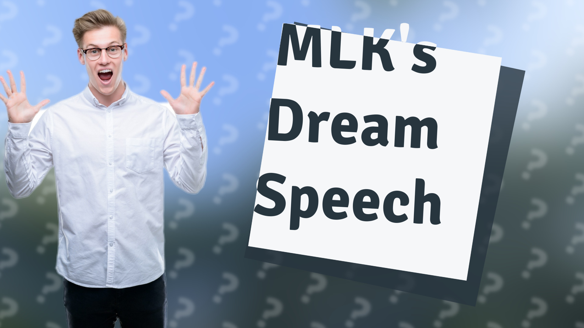 MLK's Dream Speech