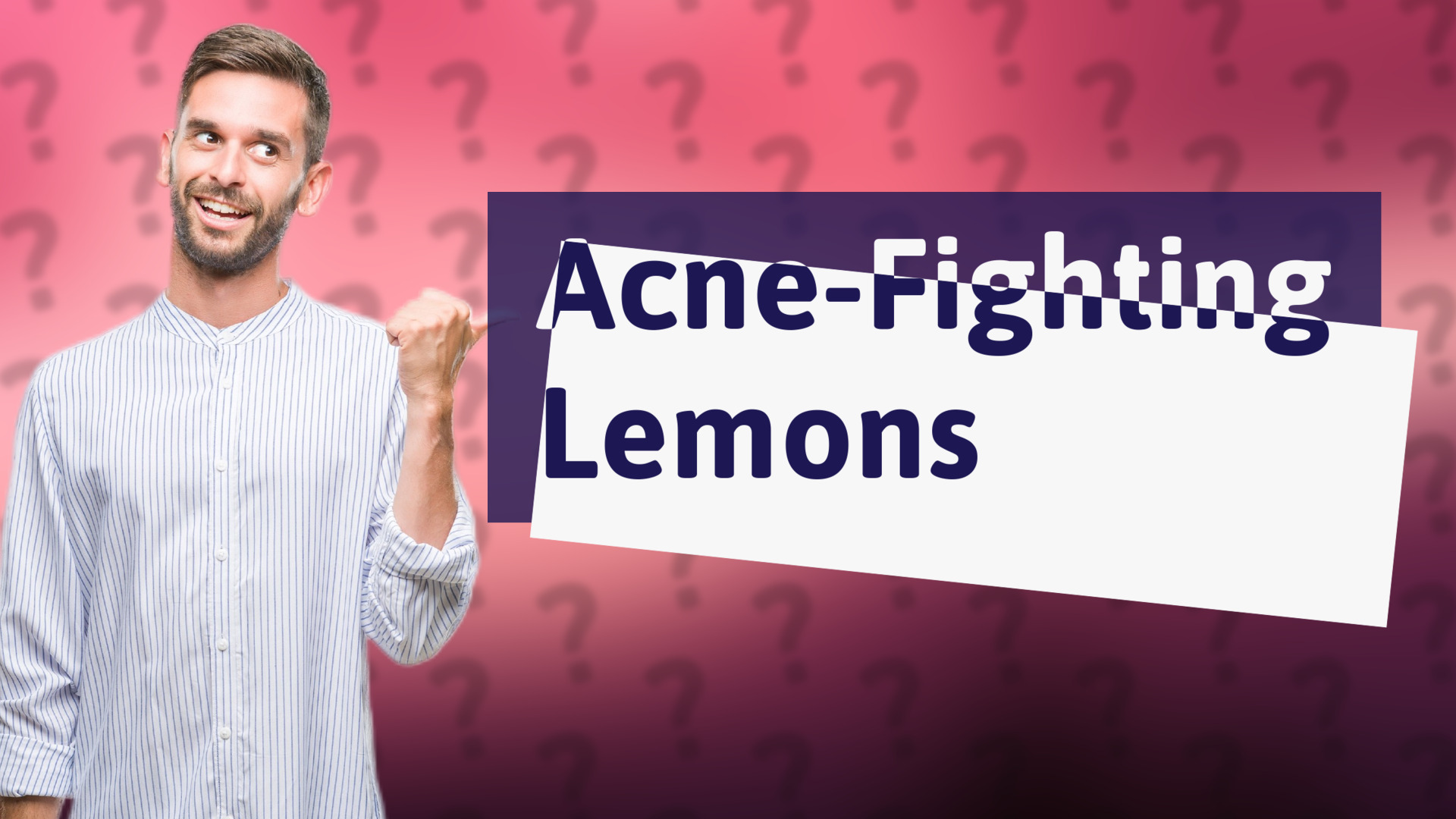 Acne-Fighting Lemons