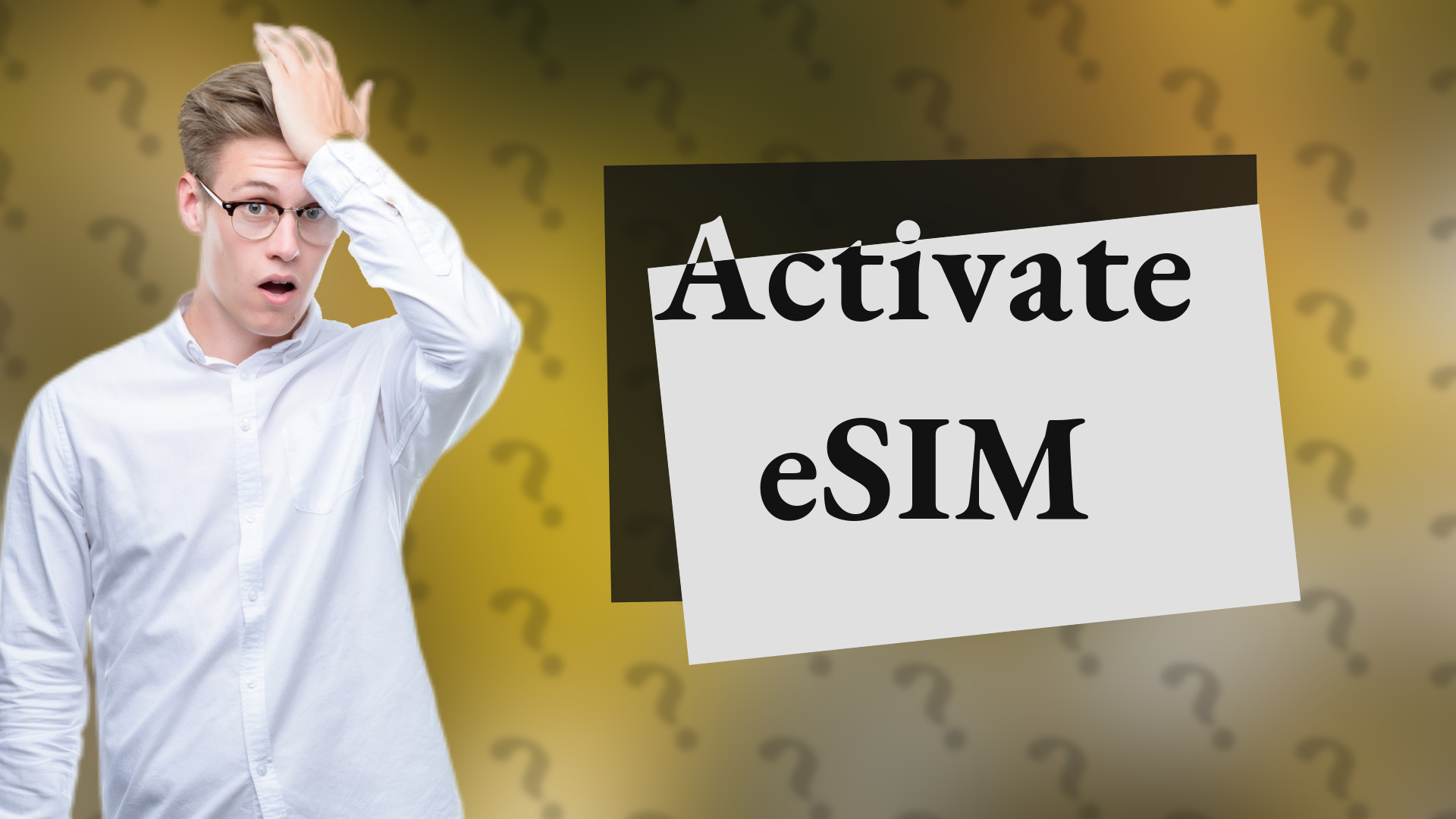 Activate eSIM