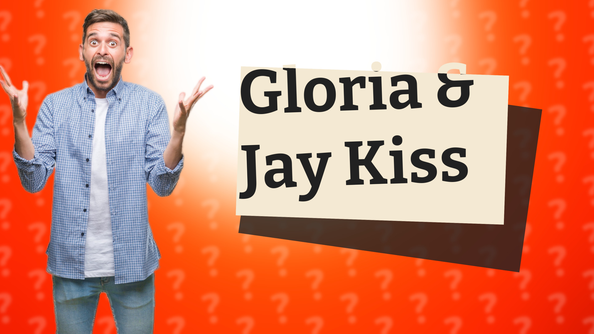 Gloria & Jay Kiss