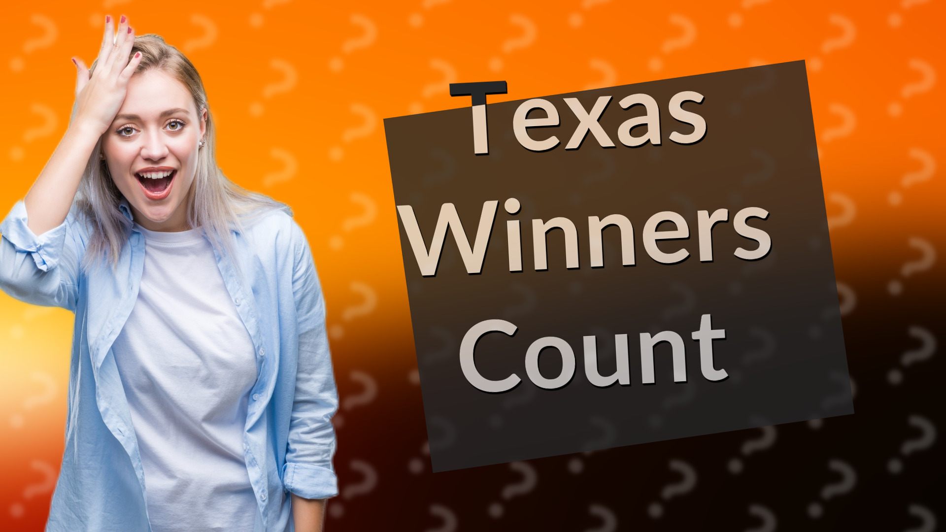Texas Winners Count