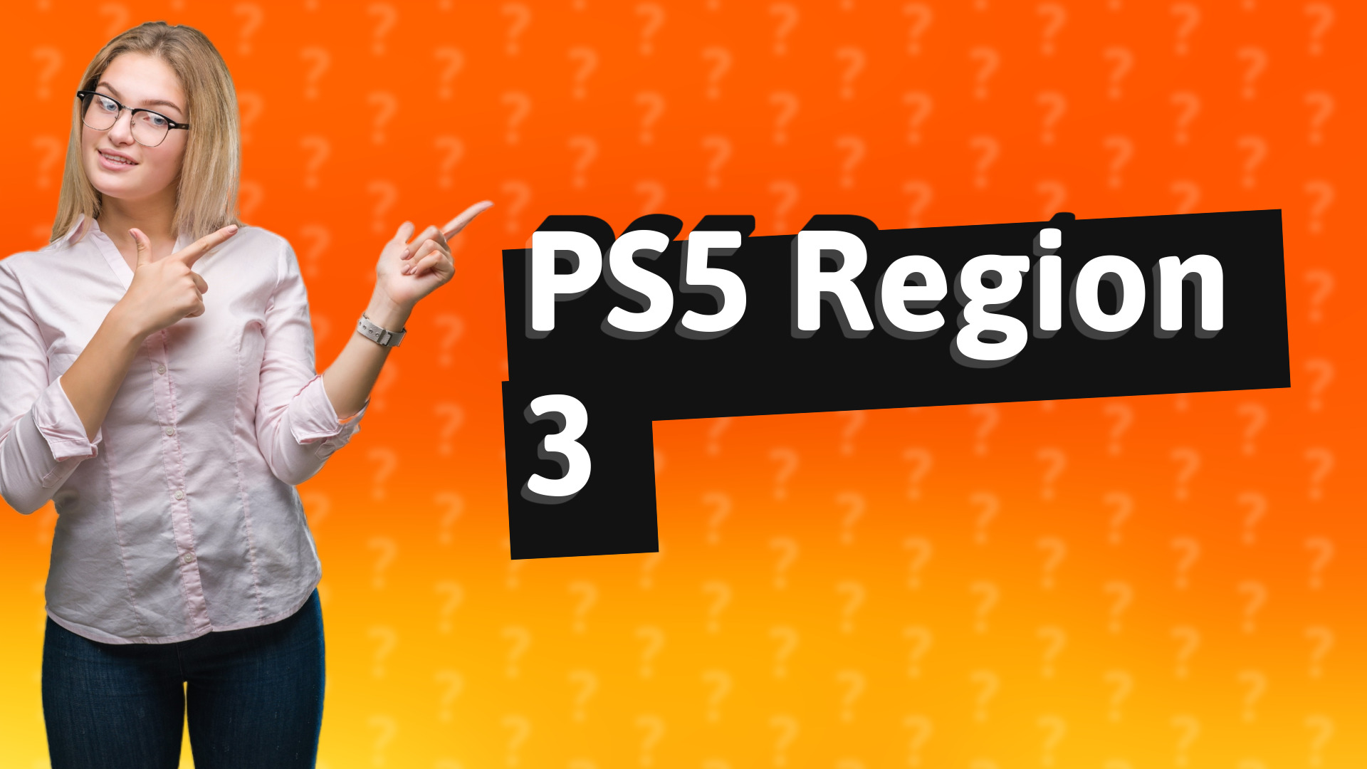 PS5 Region 3