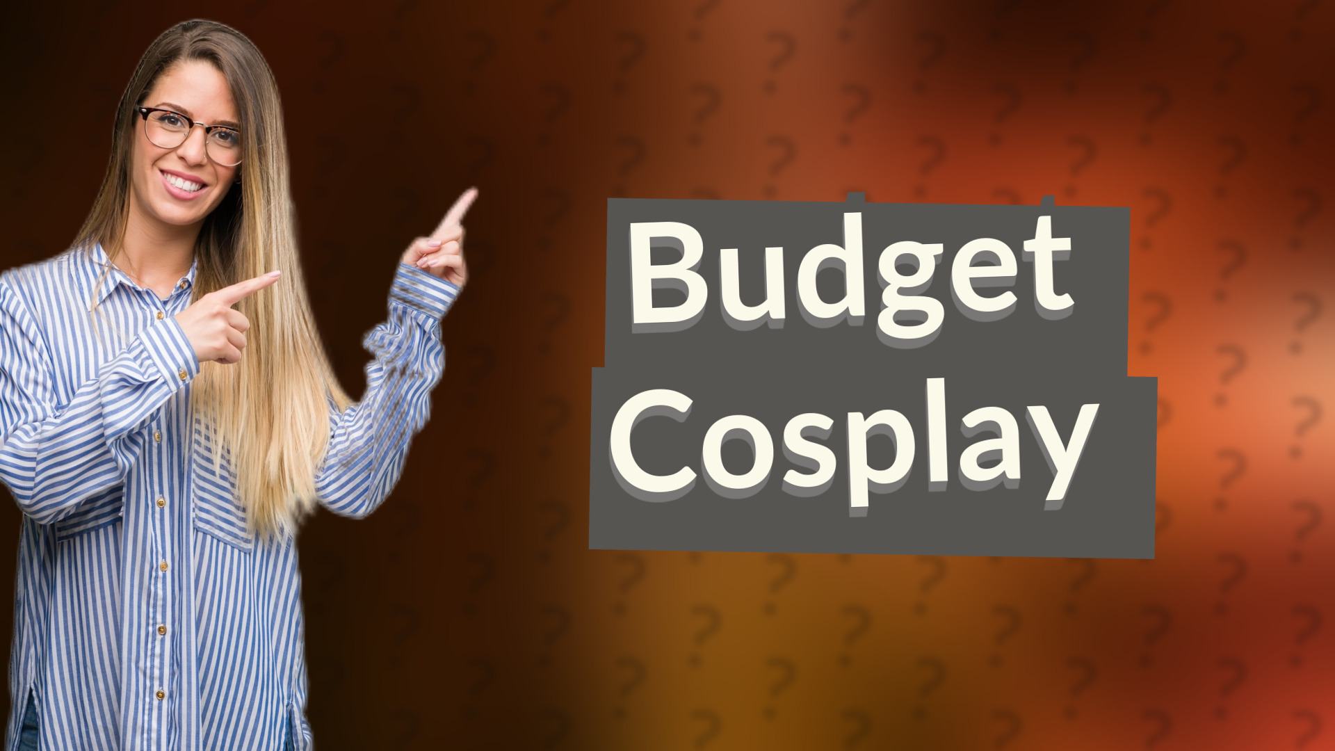 Budget Cosplay