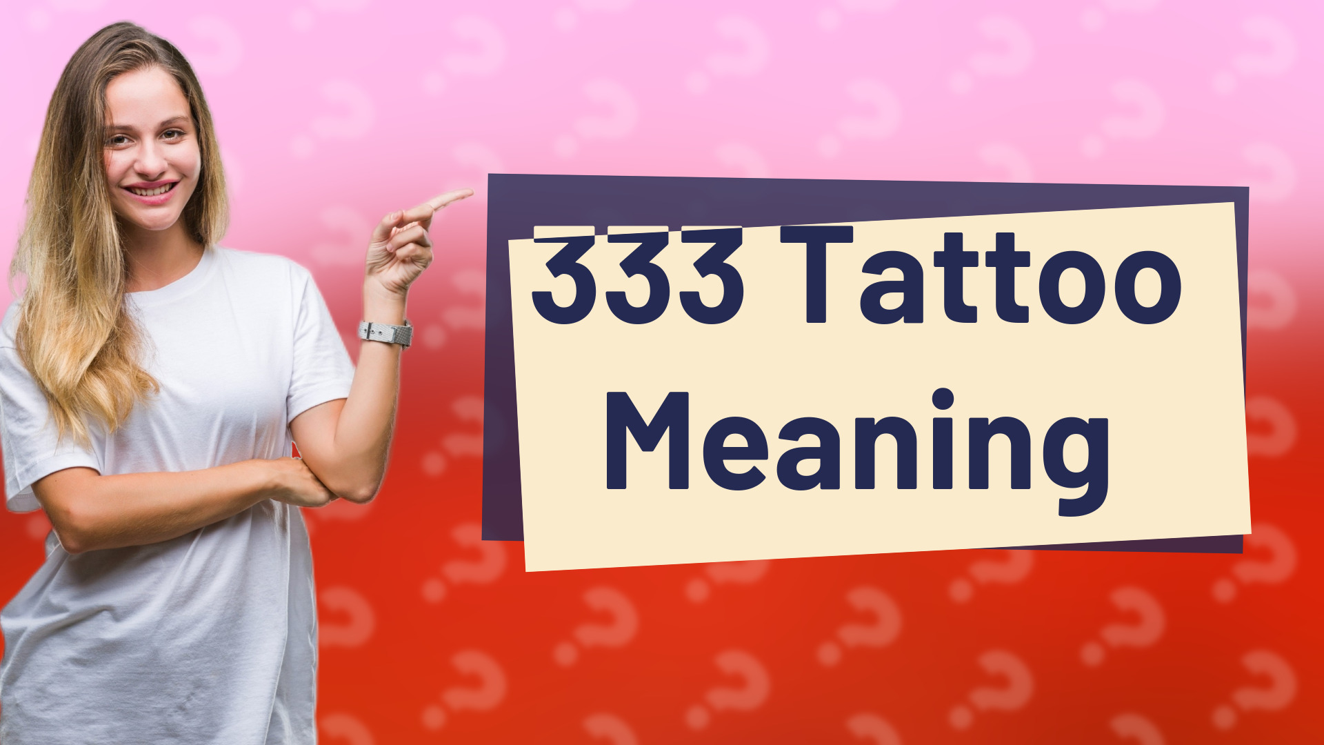333 Tattoo Meaning