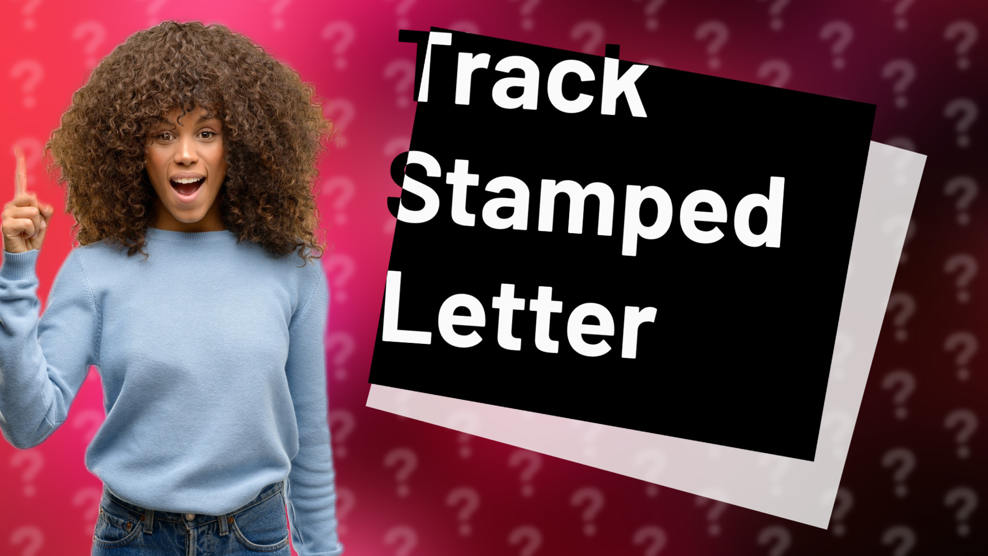 Track Stamped Letter