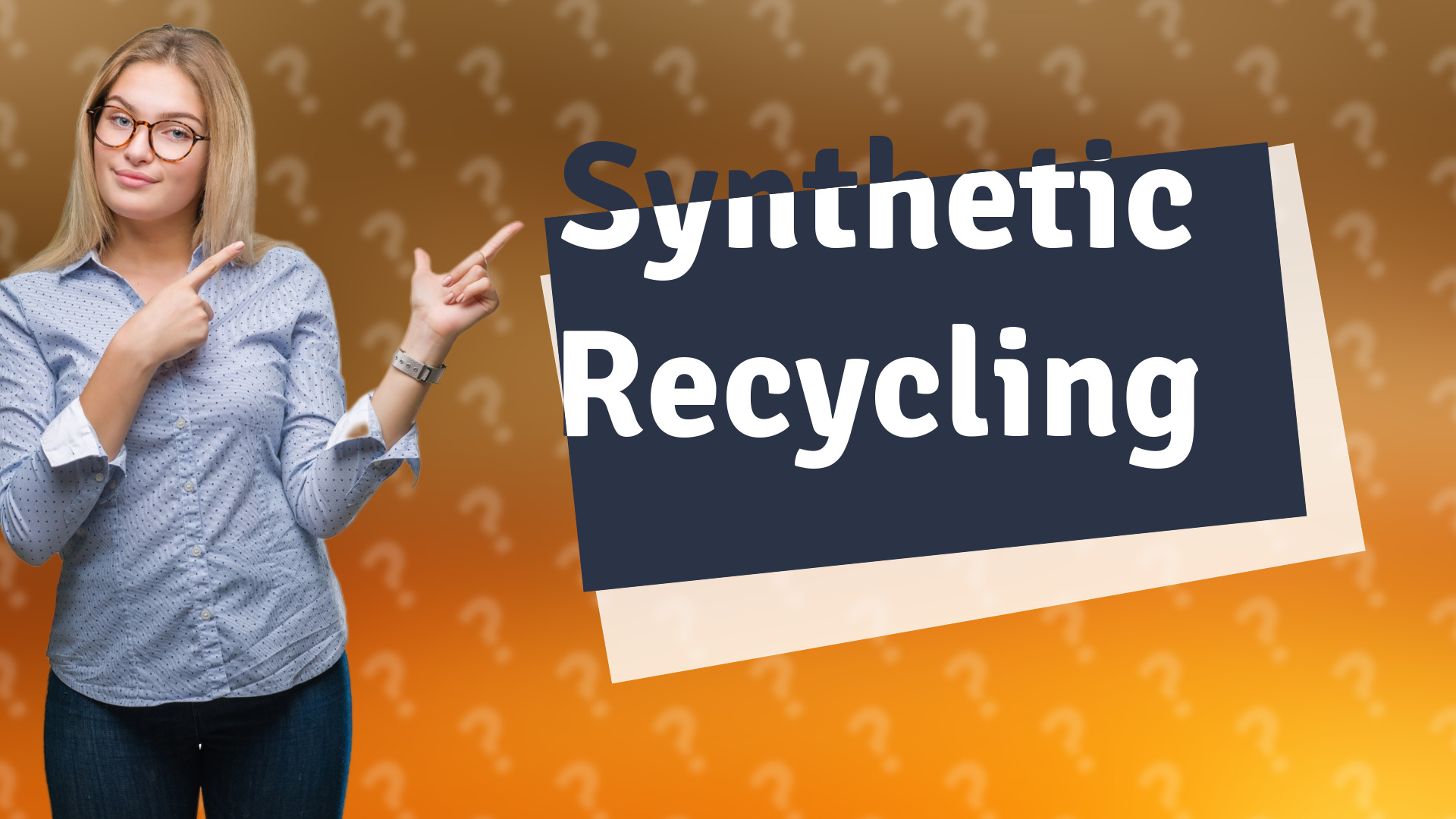 Synthetic Recycling