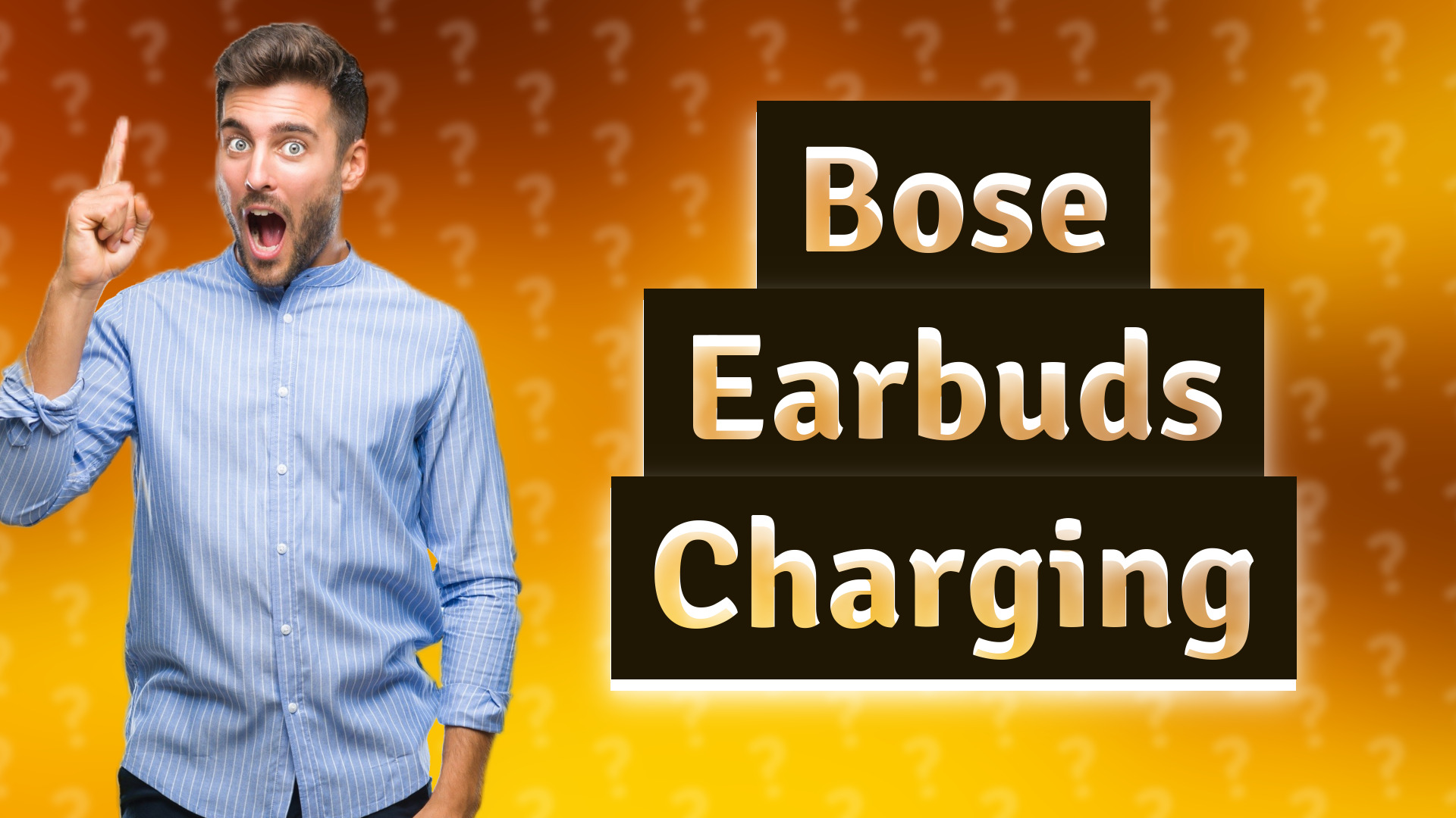Bose Earbuds Charging