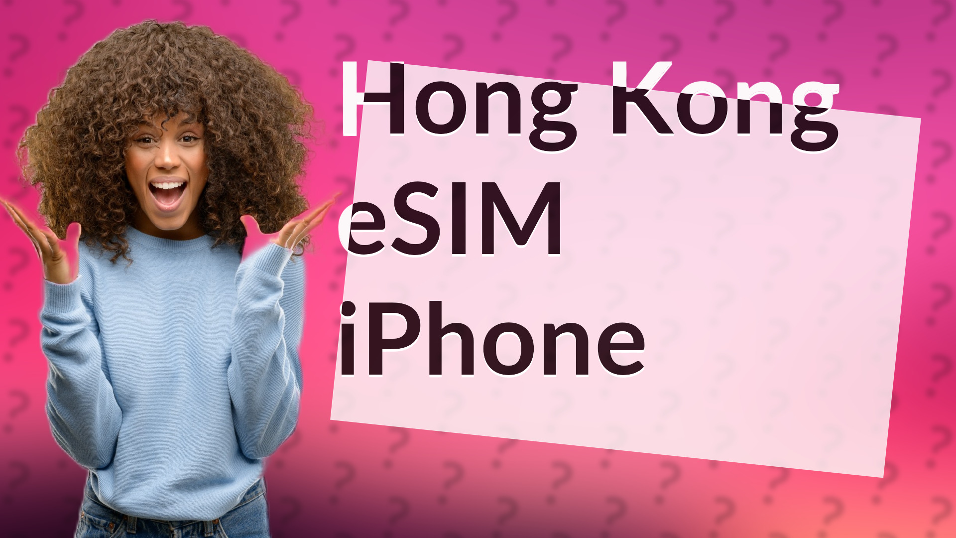 Hong Kong eSIM iPhone