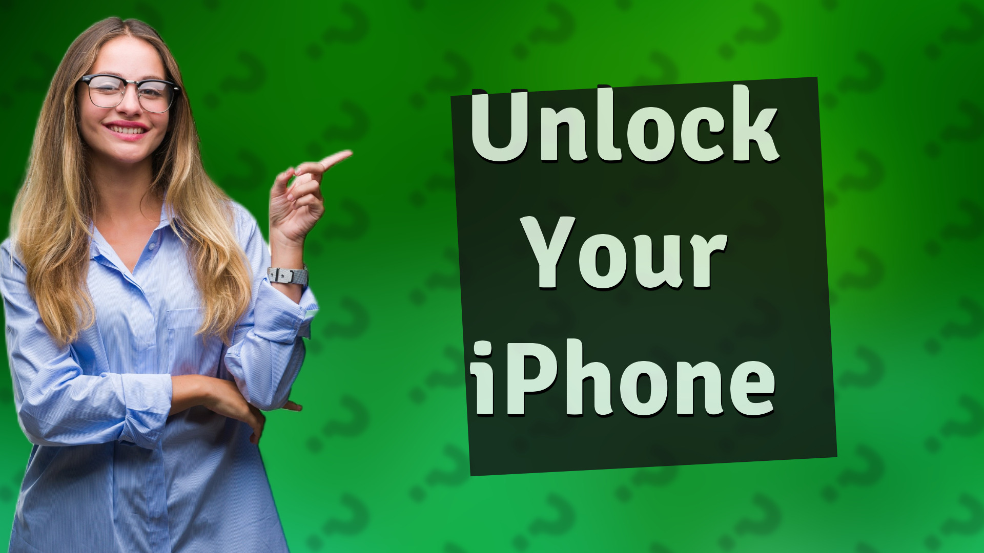 Unlock Your iPhone