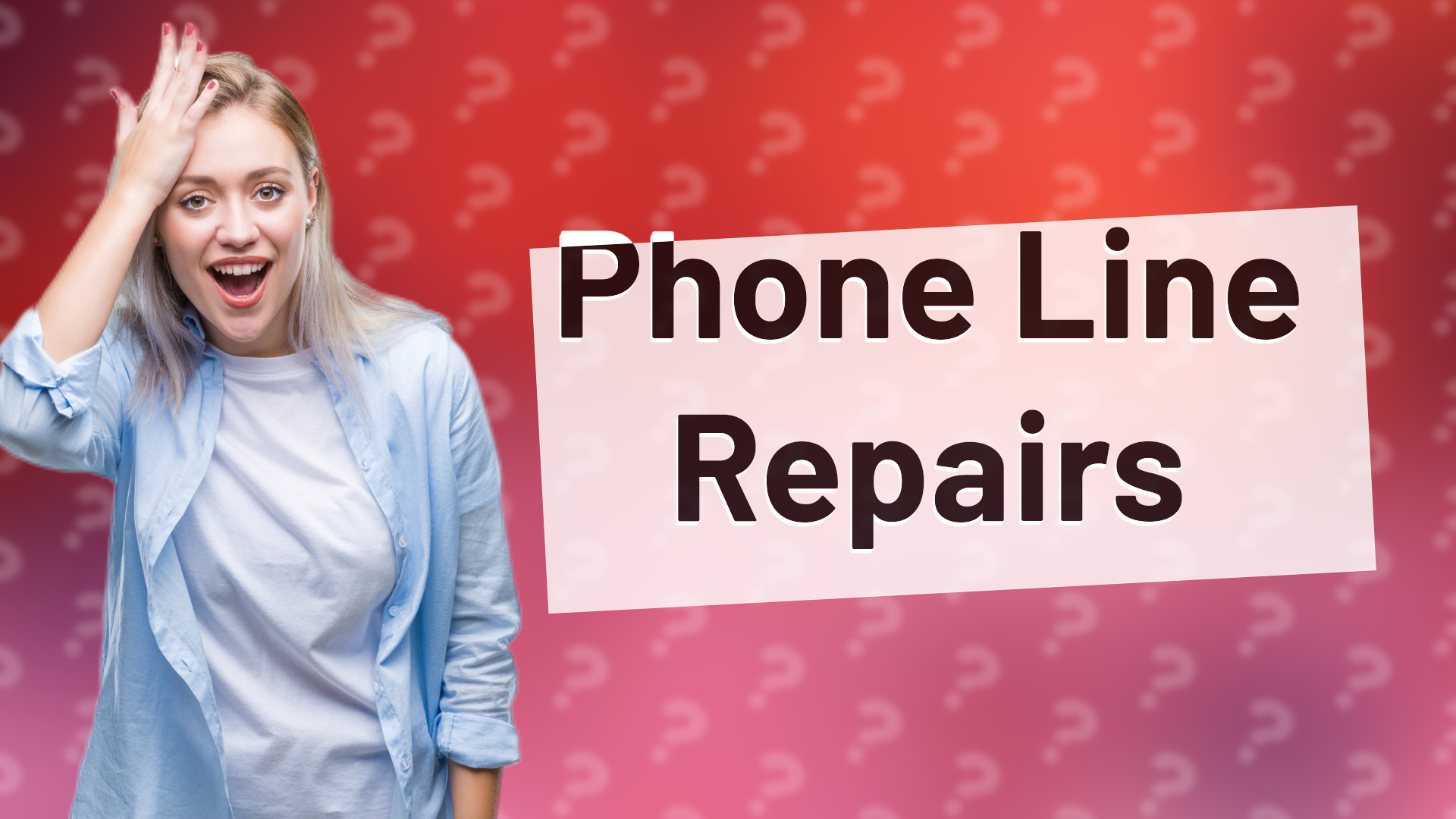 Phone Line Repairs