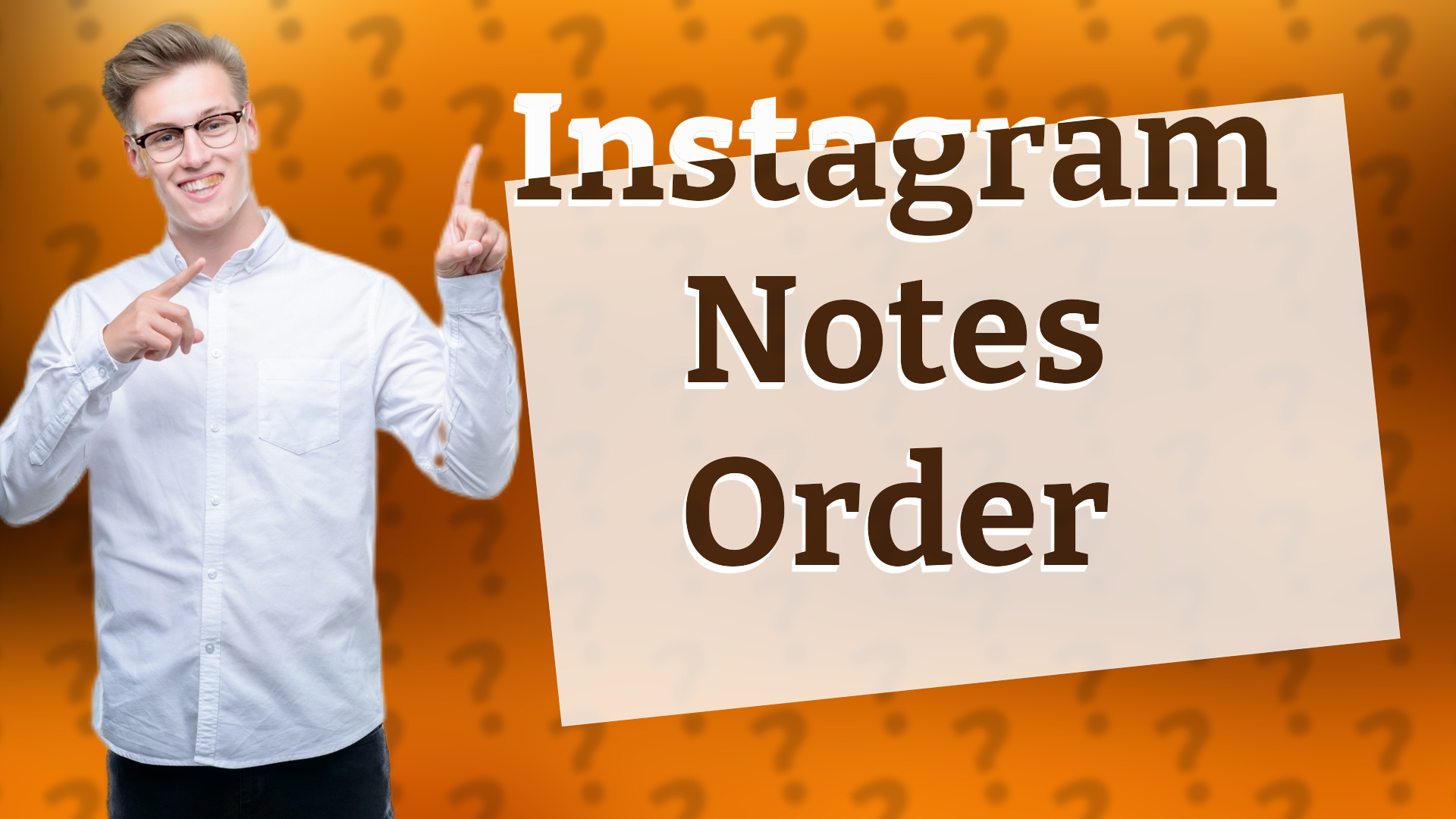 Instagram Notes Order