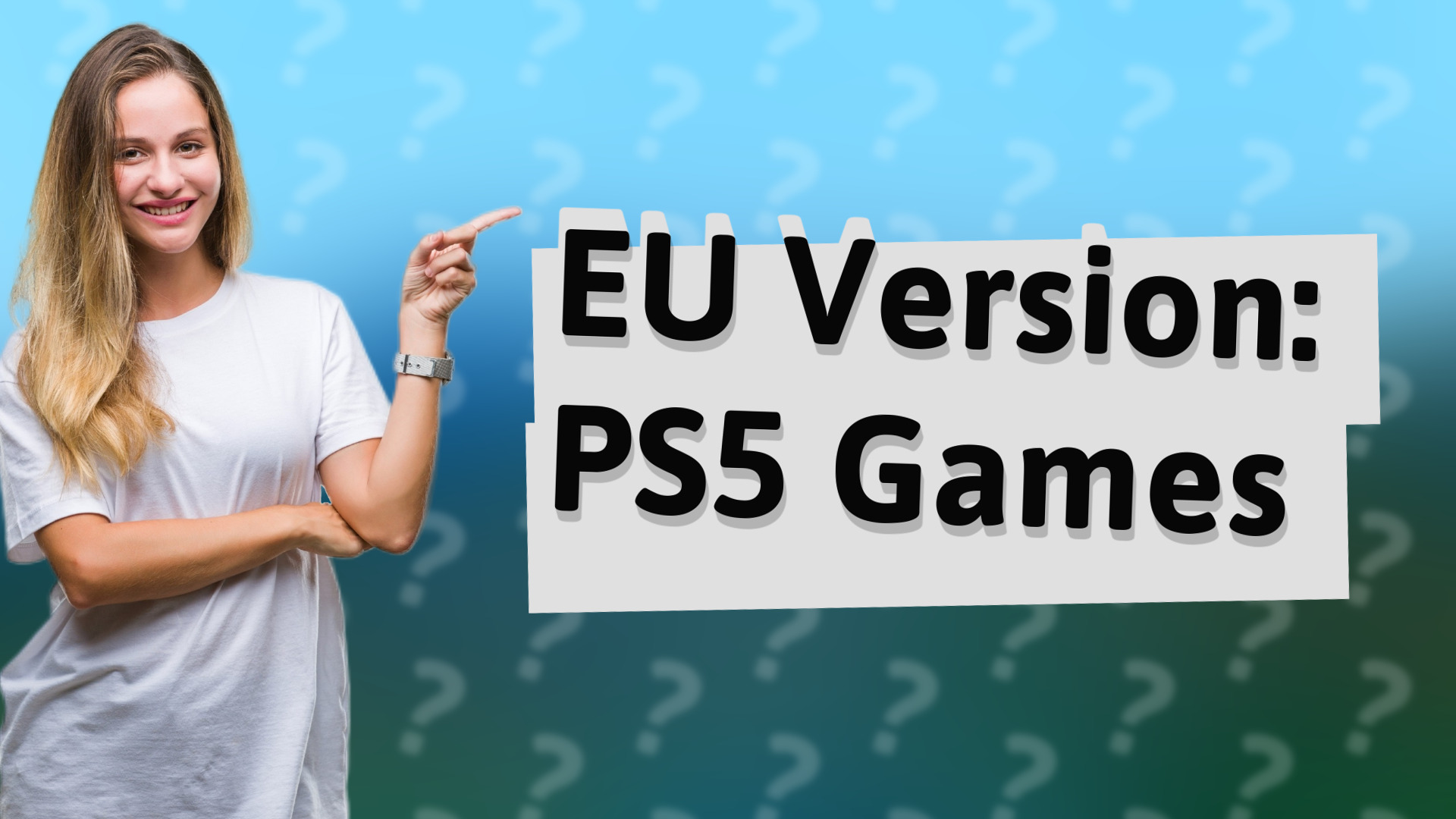 EU Version: PS5 Games