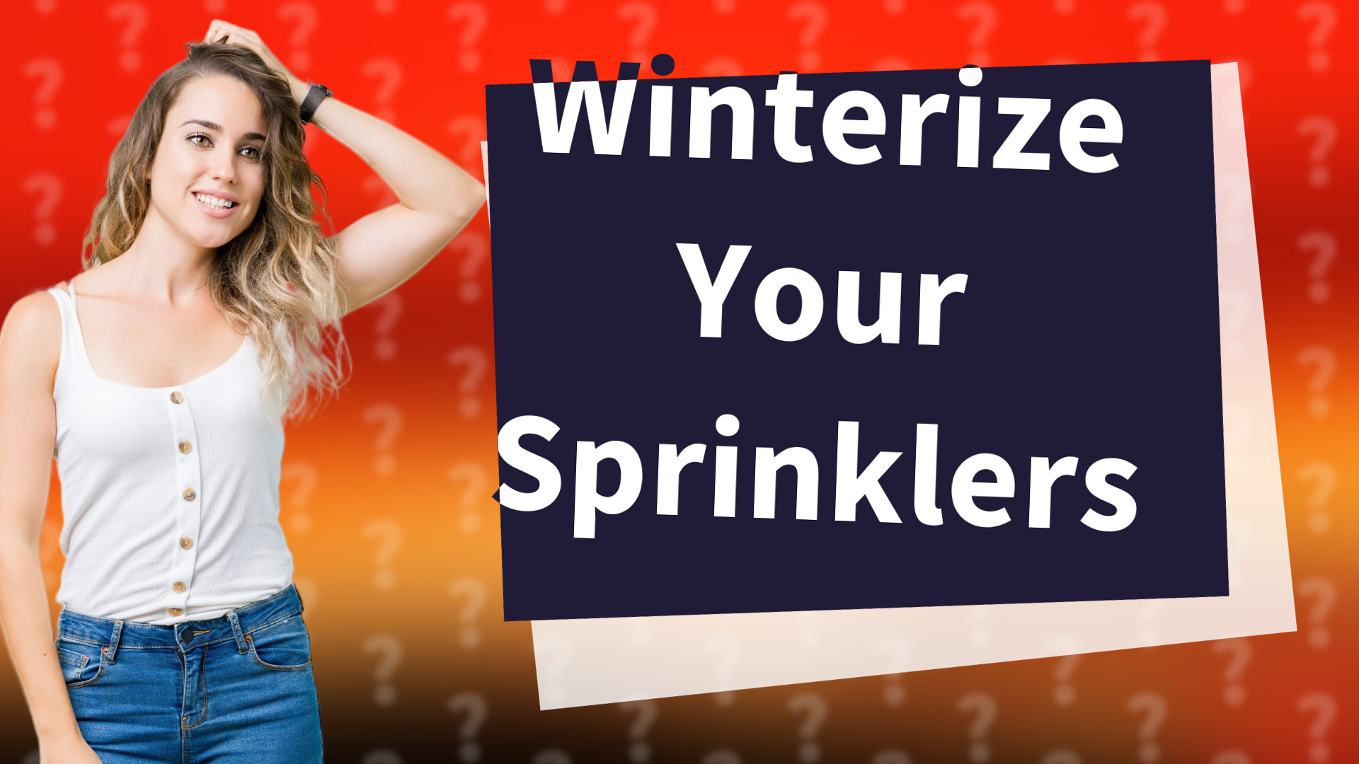 Winterize Your Sprinklers