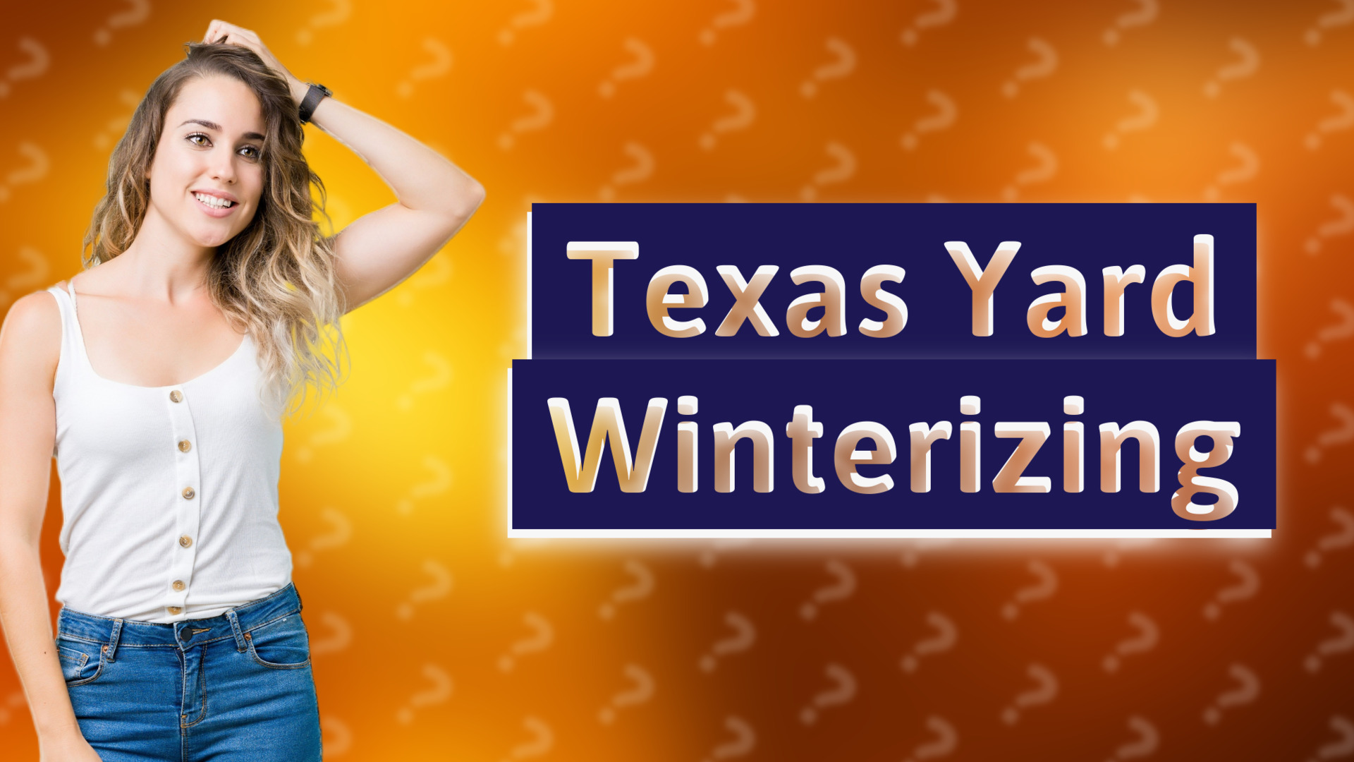 Texas Yard Winterizing