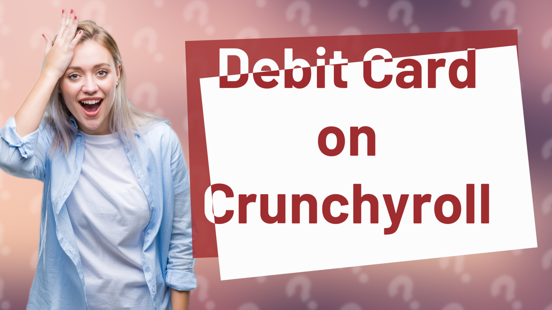 Debit Card on Crunchyroll
