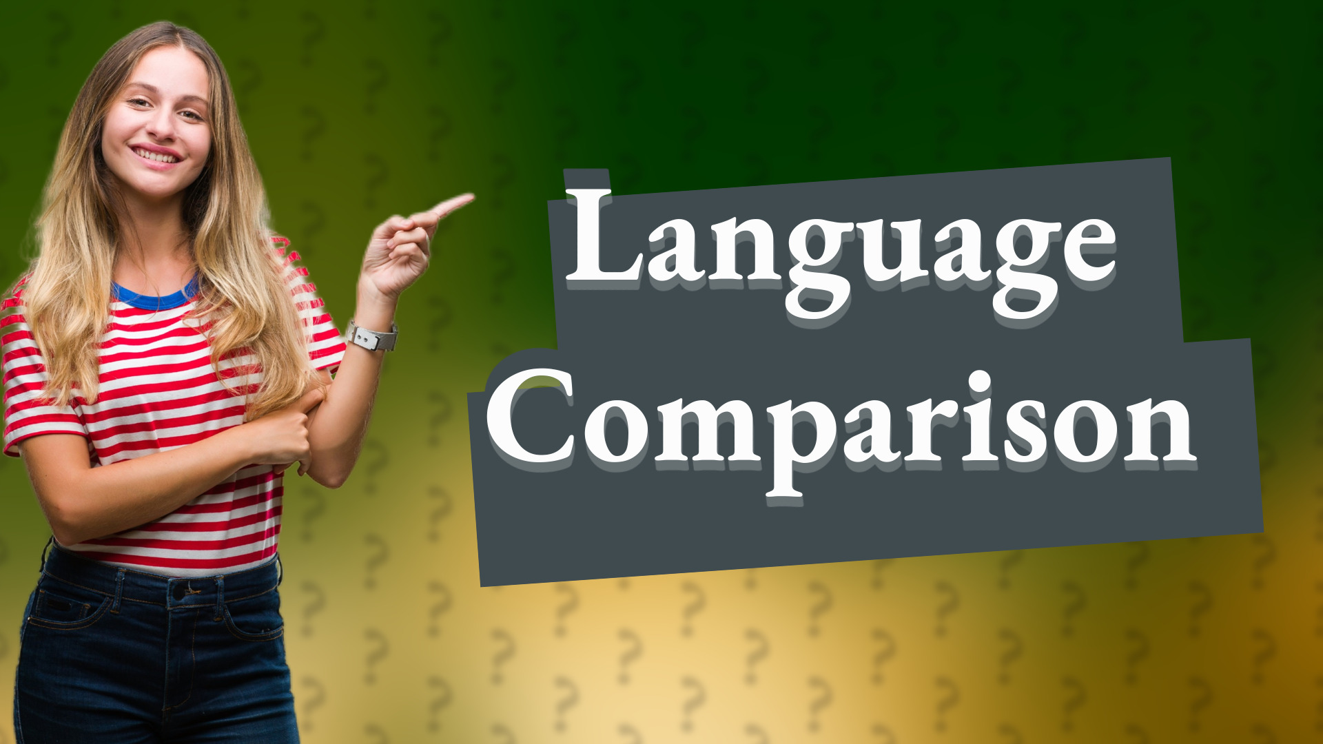 Language Comparison