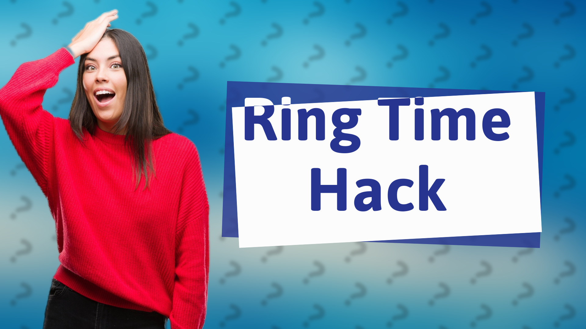 Ring Time Hack