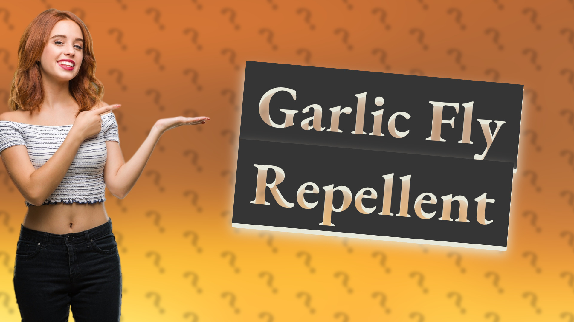 Garlic Fly Repellent