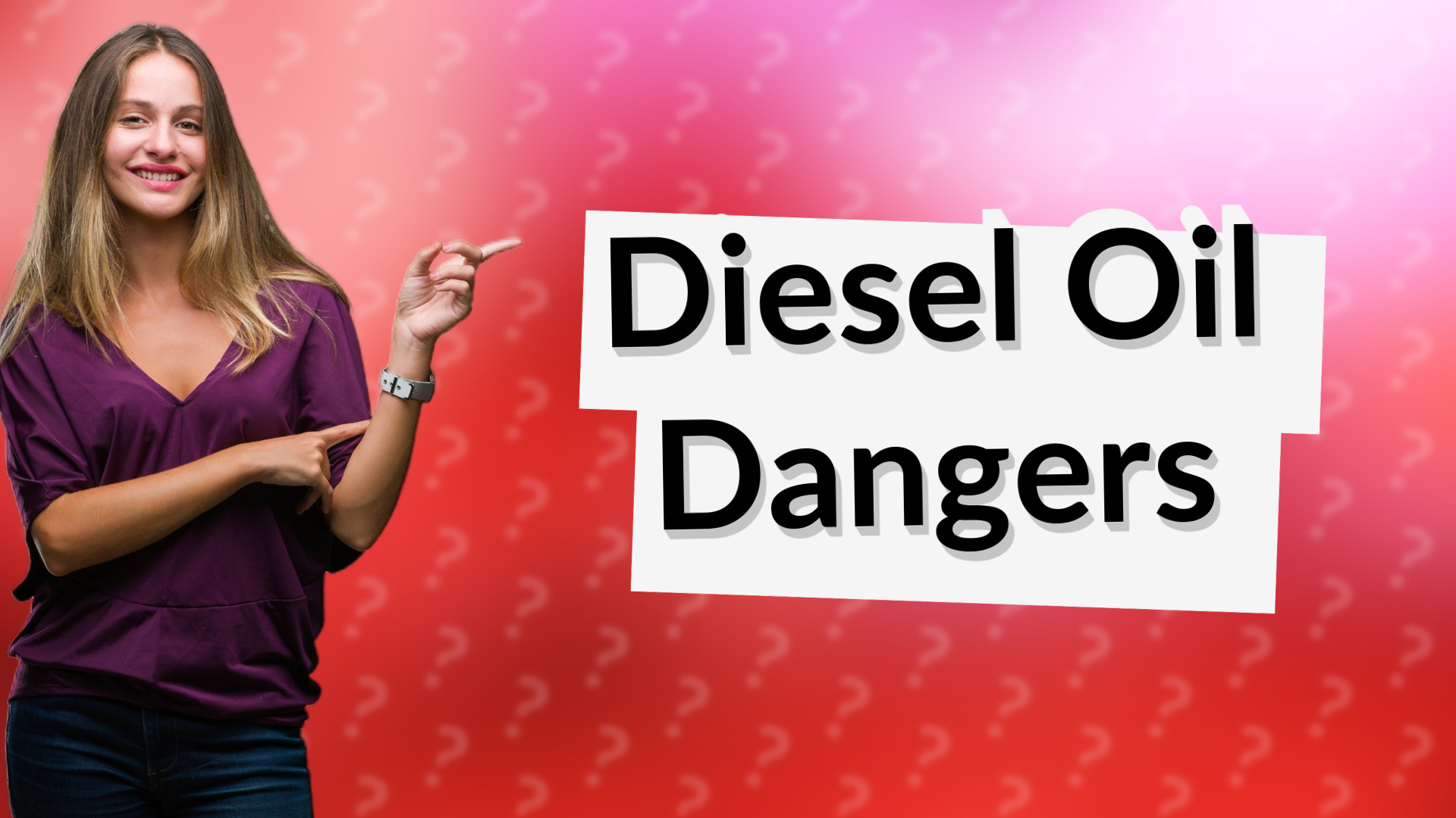 Diesel Oil Dangers