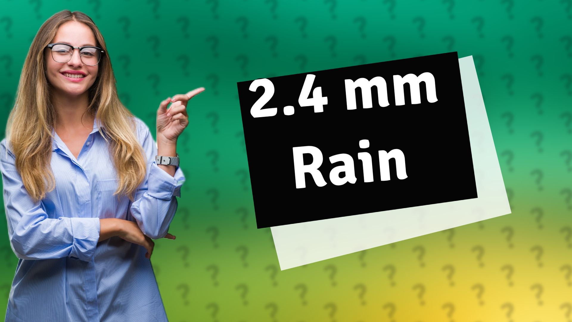 2.4 mm Rain