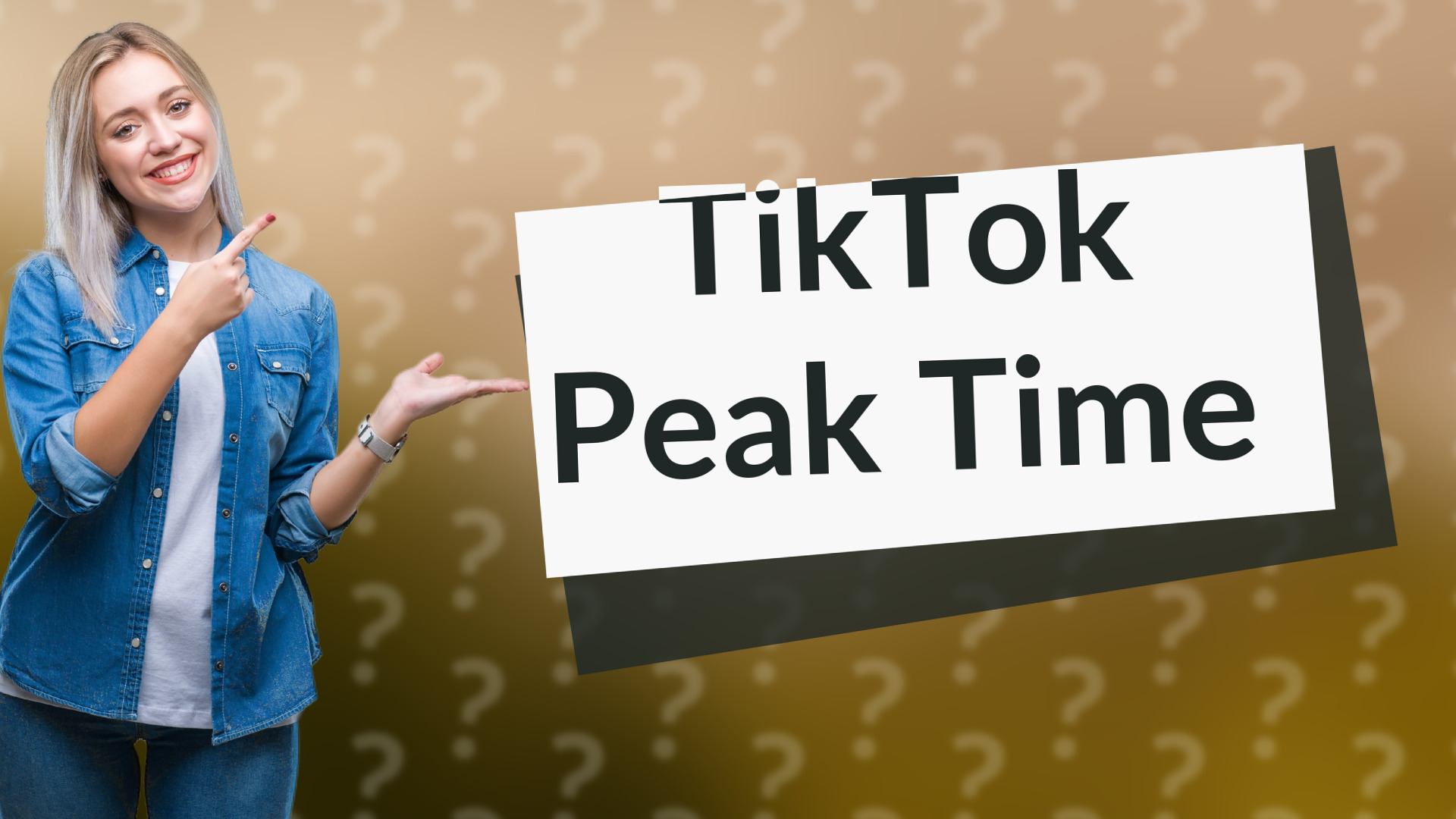 TikTok Peak Time