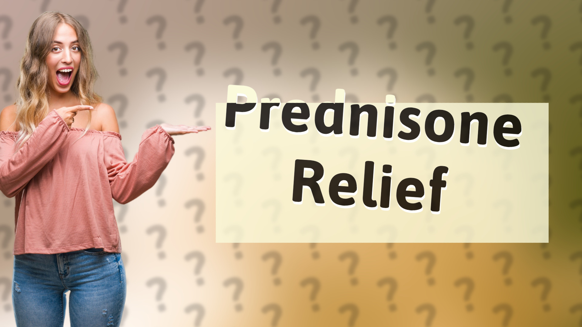 Prednisone Relief