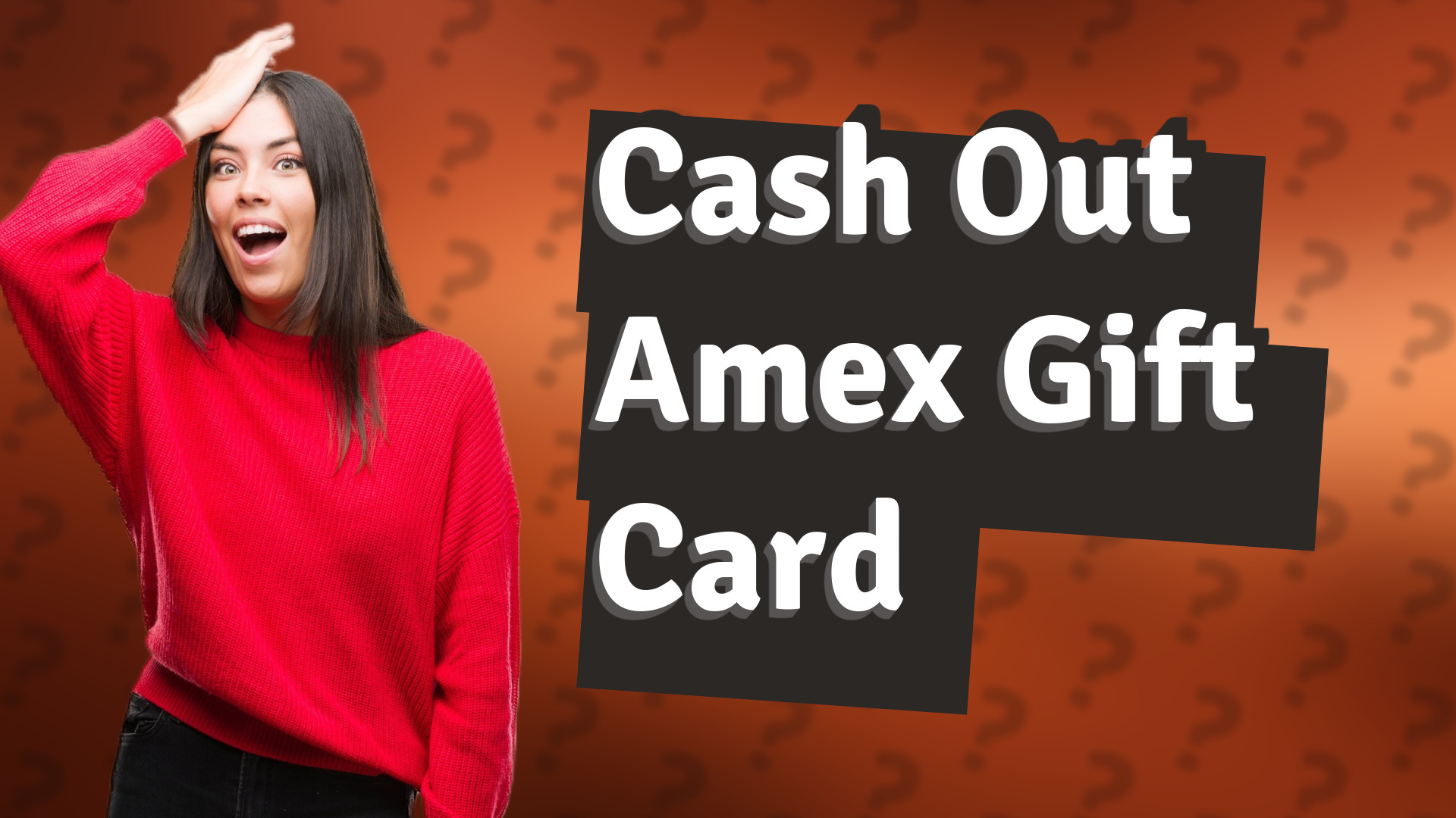 Cash Out Amex Gift Card