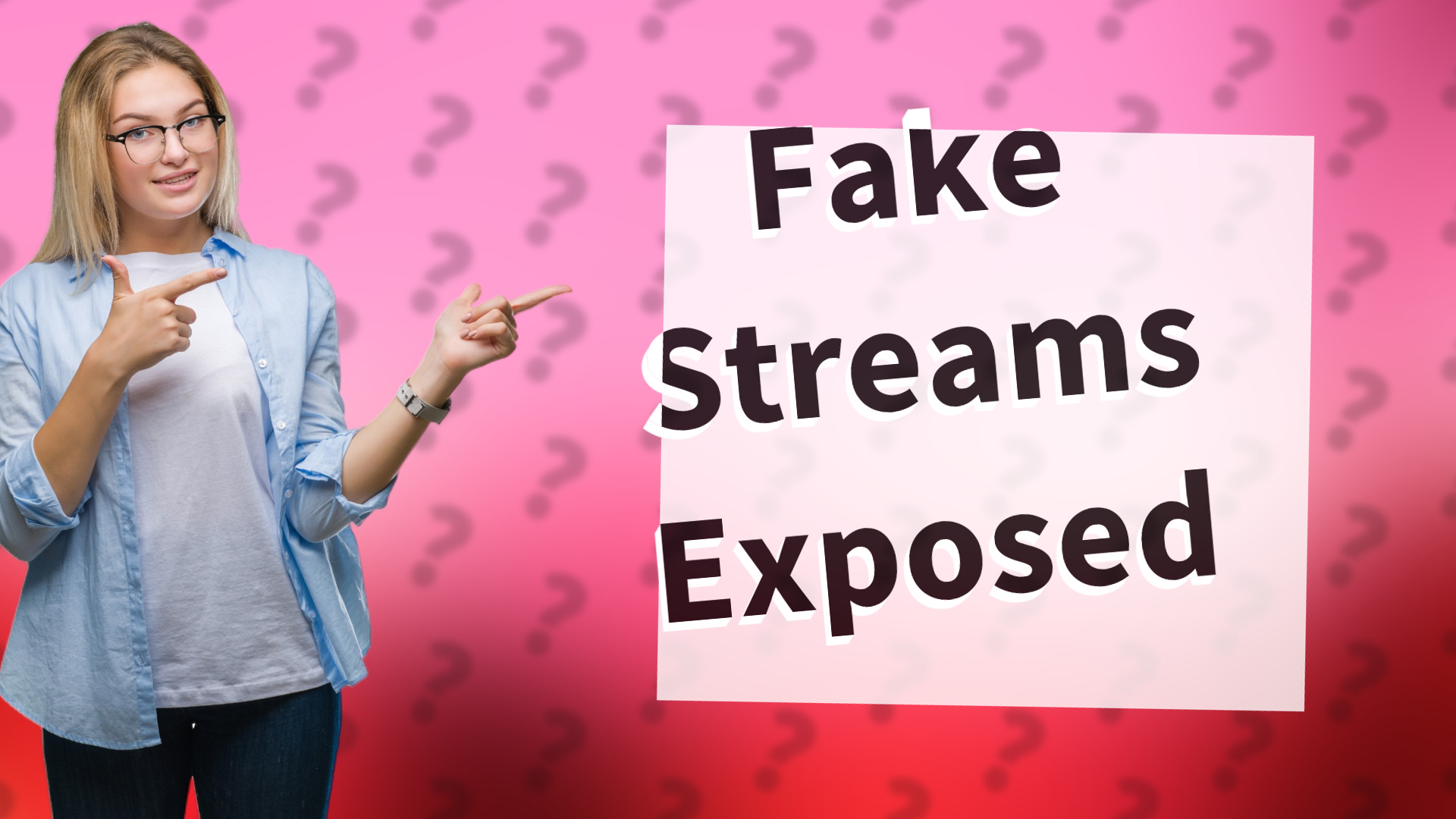 Fake Streams Exposed