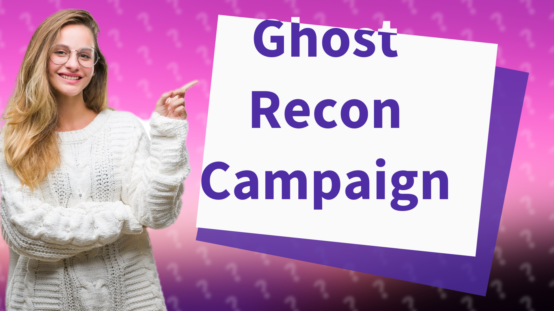 Ghost Recon Campaign